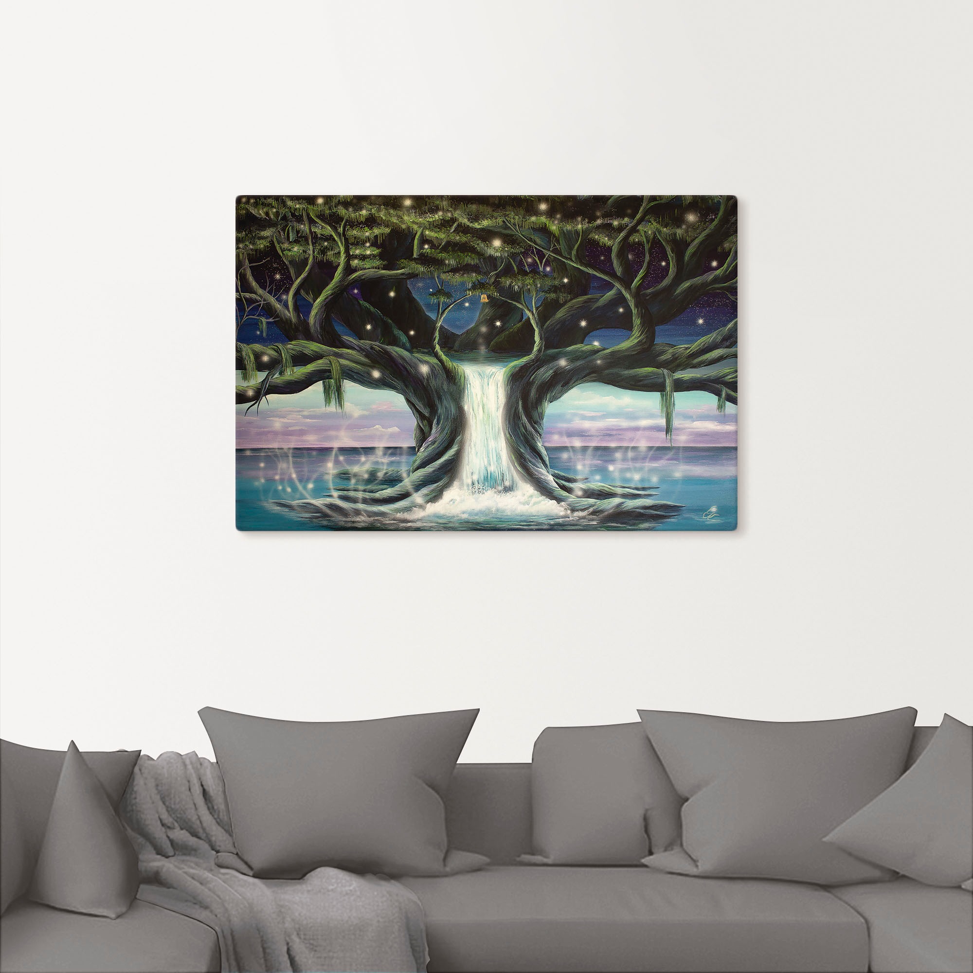 Artland Wandbild »Der Baum der Seelen« Landschaften 1 Stk. tlg. als Leinwan günstig online kaufen