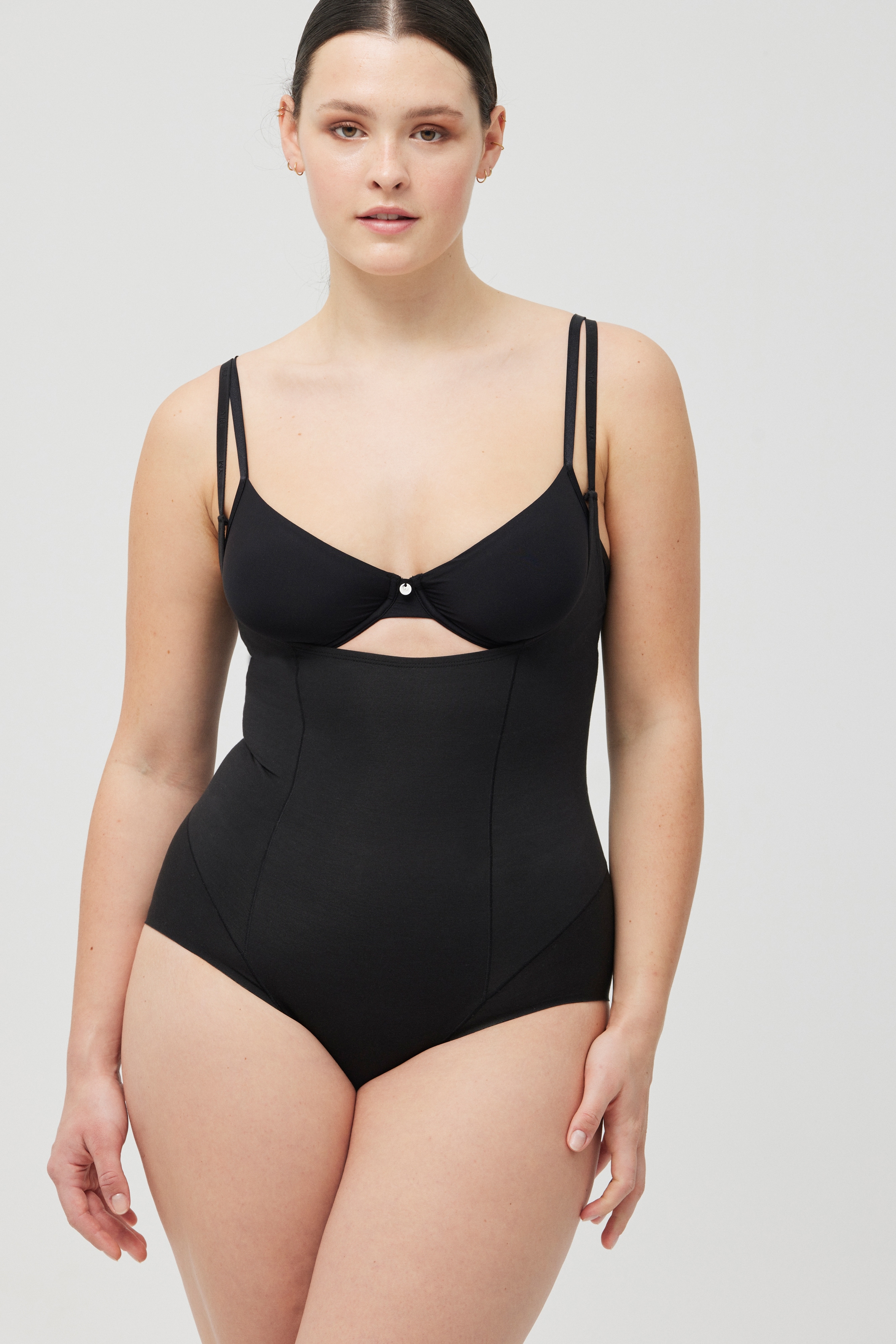 YSABEL MORA Shaping-Body mittlerer Form-Effekt, atmungsaktiv, Baumwollmix, elastisch