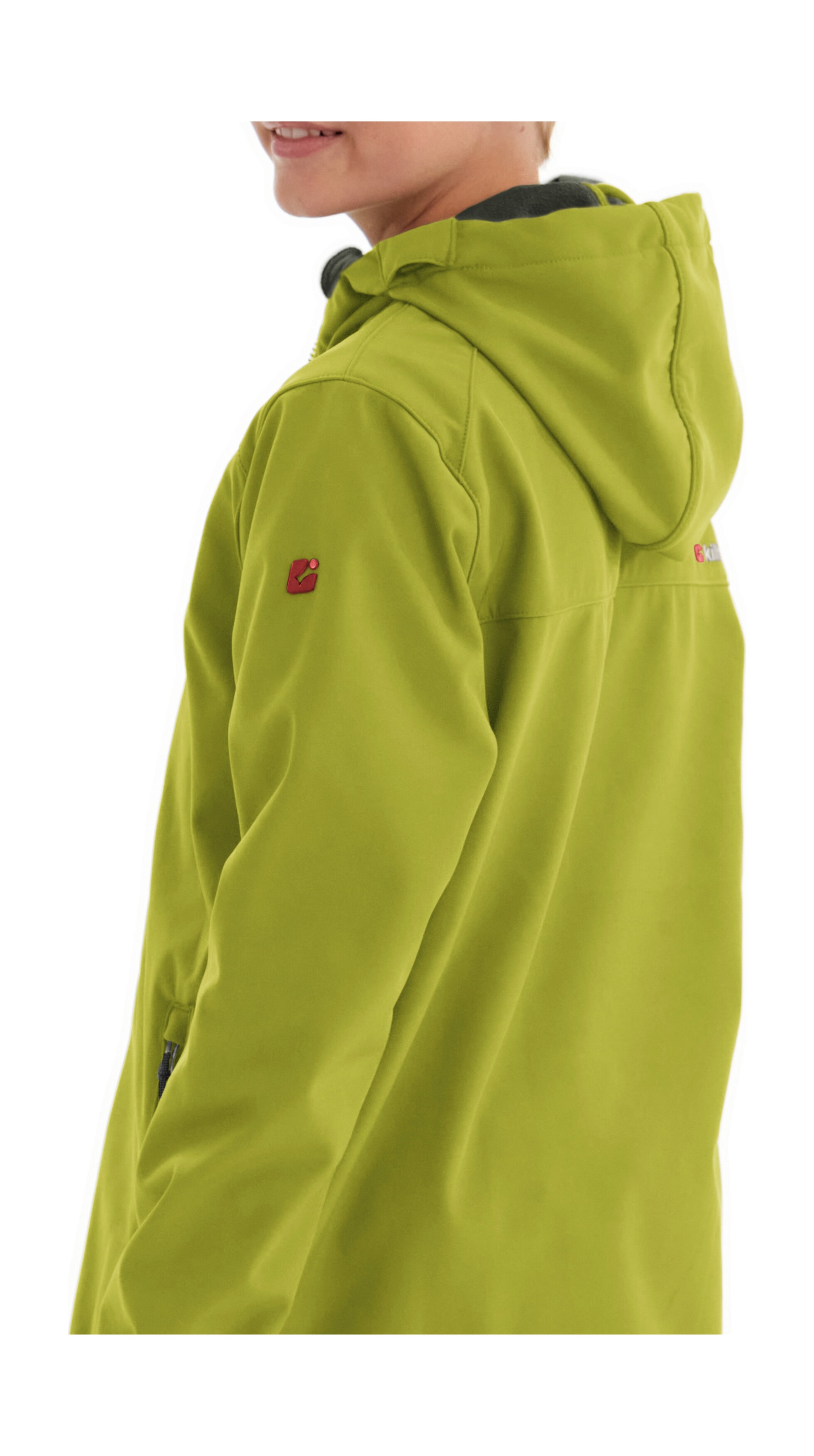 Killtec Softshelljacke »Boys Softshelljacke« Wasserabweisende Softshelljacke mit Kapuze, Fleece