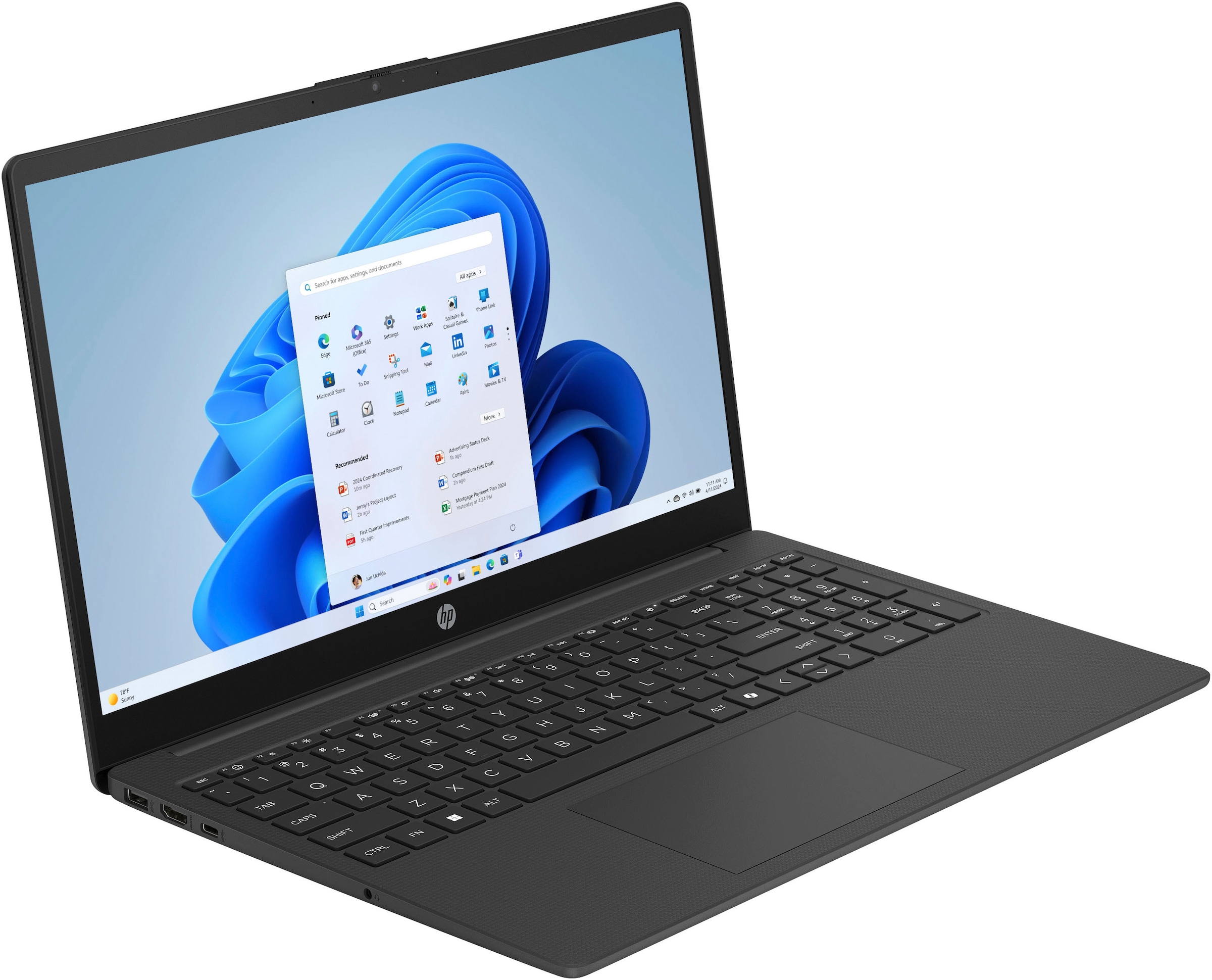 HP Notebook »15-fd0216ng Jet Black«