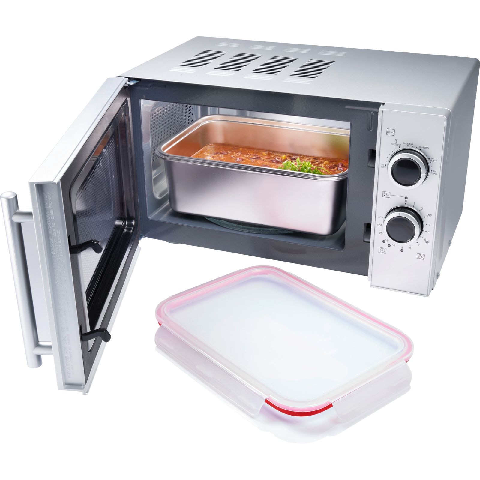 WESTMARK Lunchbox »Edelstahl Lunch Box/ Frischhaltedose , 4200 ml« Made in Germany, 5 Jahre Garantie