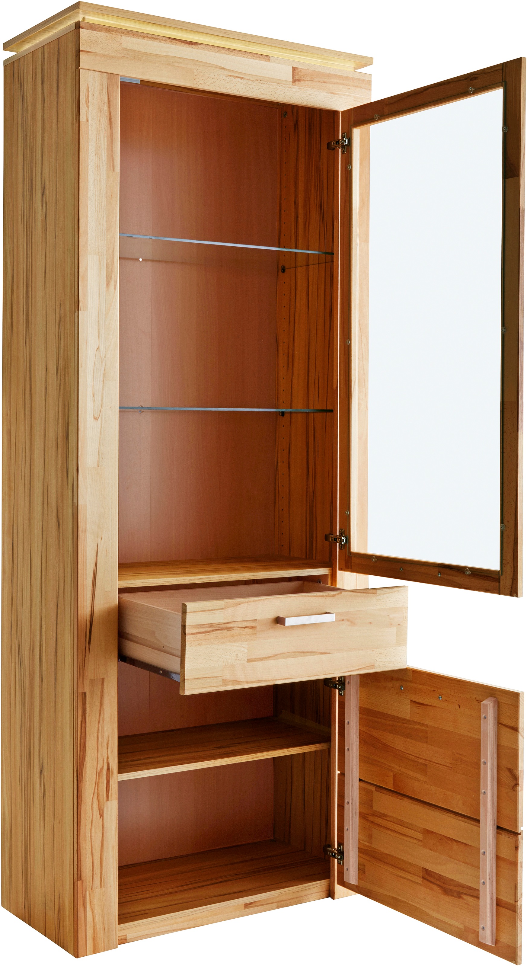 VOGL Möbelfabrik Vitrine, Höhe 209 cm