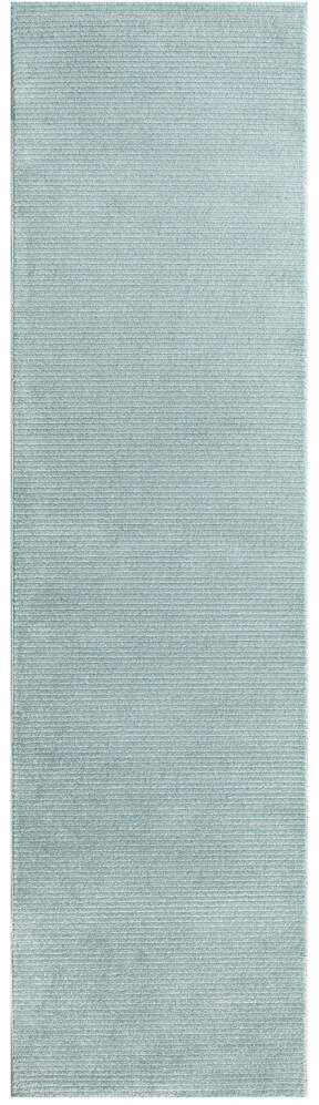 Carpet City Teppich »Friseé-Teppich FANCY900«, rechteckig, 12 mm Höhe, Läufer, Kurzflor, Einfarbig, 3D-Optik, Streifen Look, Wohnzimmer