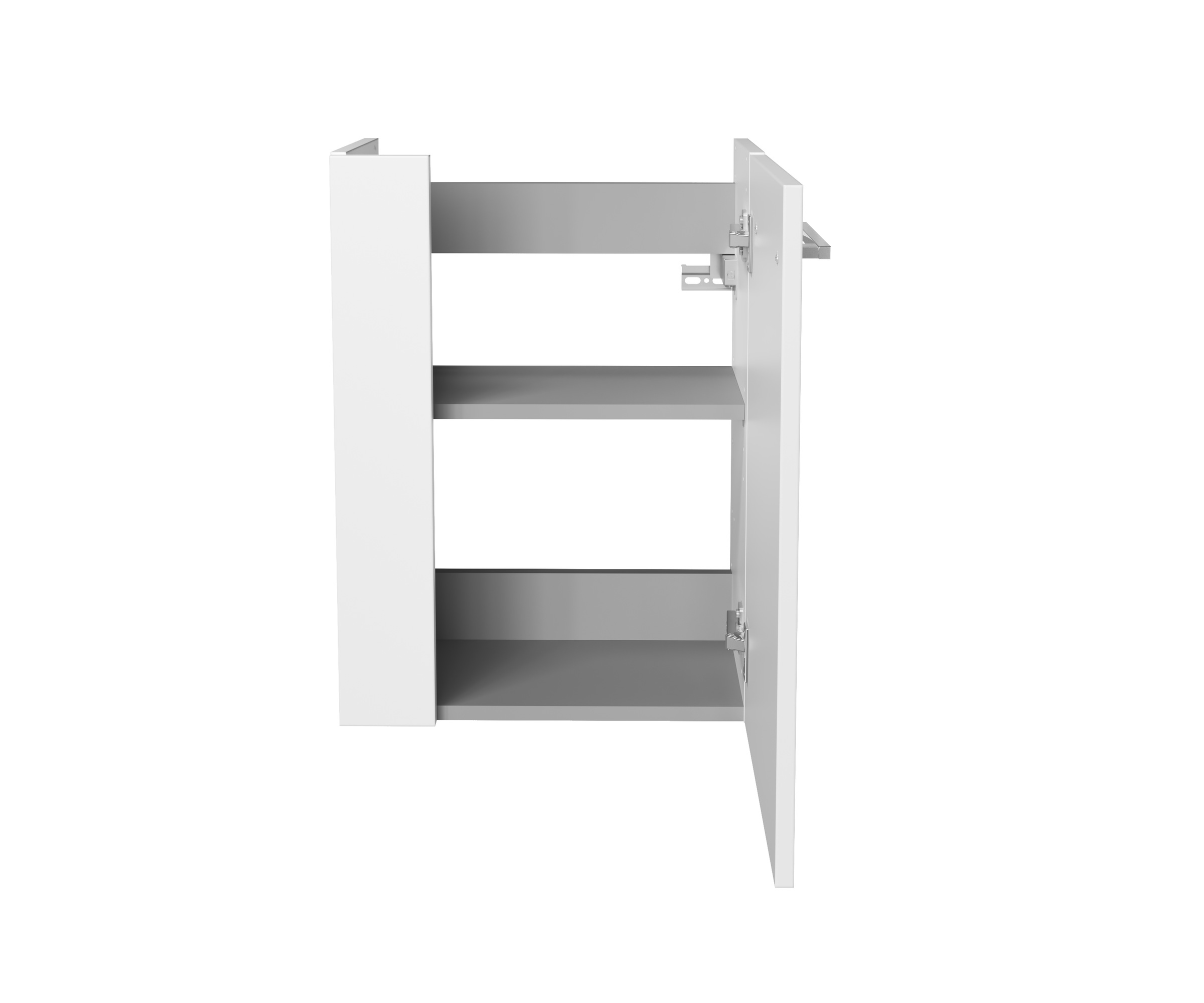 FACKELMANN Waschbeckenunterschrank, Badmöbel für Gäste-WC, Breite ca. 45 cm