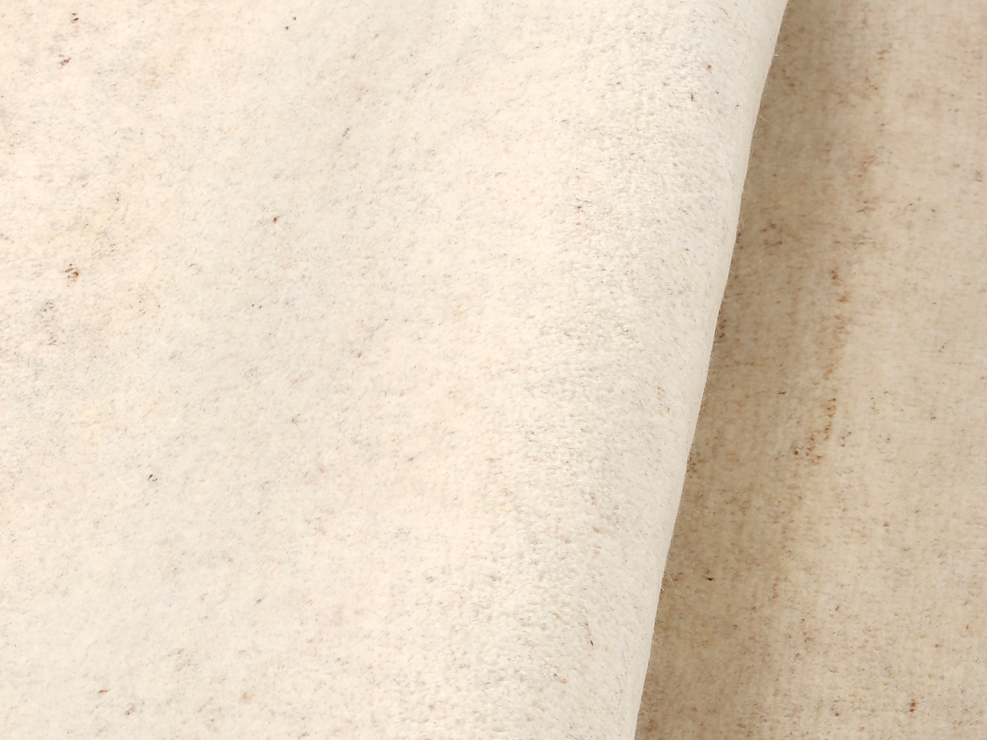 OCI DIE TEPPICHMARKE Wollteppich »ESEMPIO UNI MELANGE«, rund, 18 mm Höhe, reine Wolle, handgeknüpft, hochwertig verarbeitet, natürlich warm