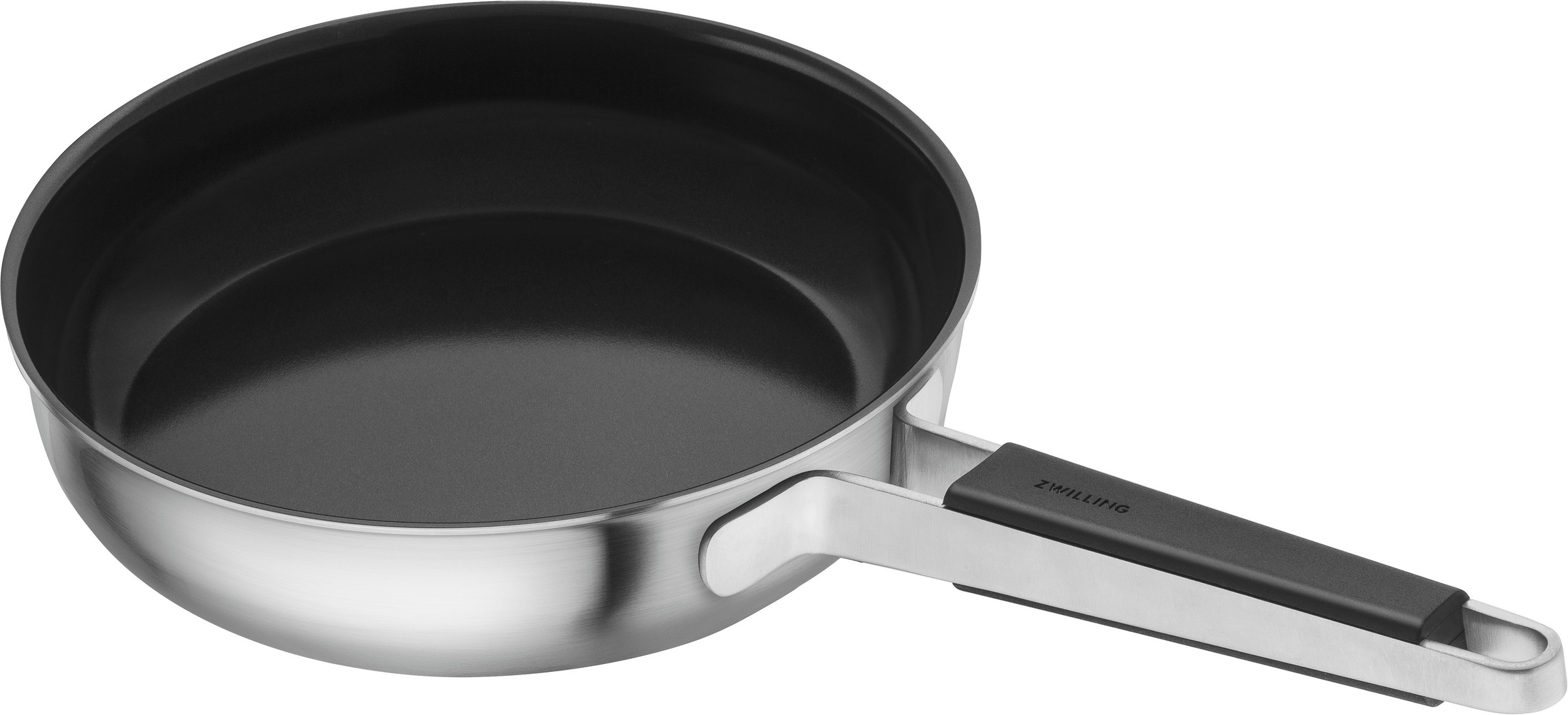 Zwilling Bratpfanne »Pure«, Edelstahl 18/10, (1 tlg.), Keramikbeschichtung, günstig online kaufen