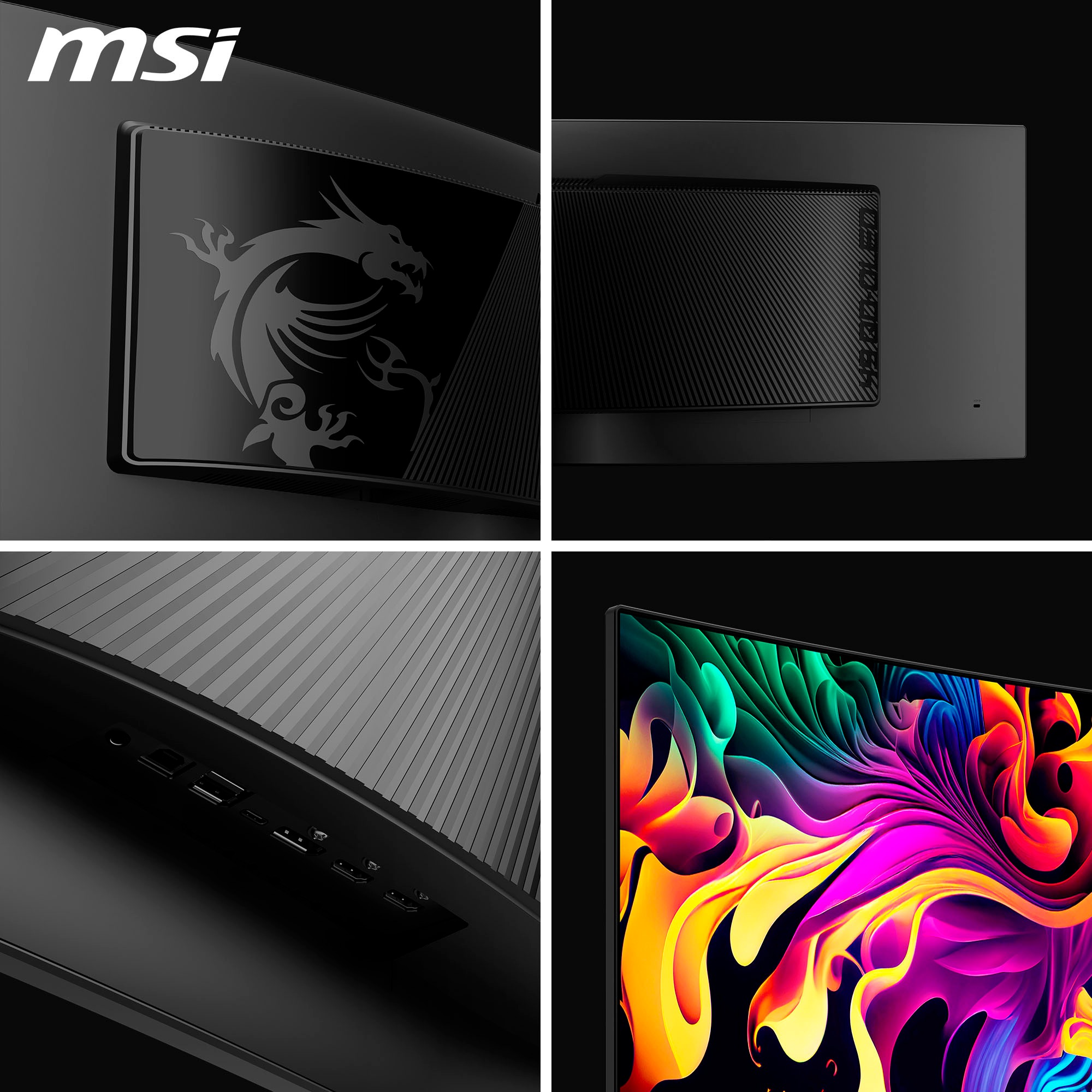 MSI Curved-Gaming-Monitor »MPG 491CQPX QD-OLED«, 125 cm/49 Zoll, 5120 x 1440 px, DQHD, 0,03 ms Reaktionszeit, 240 Hz