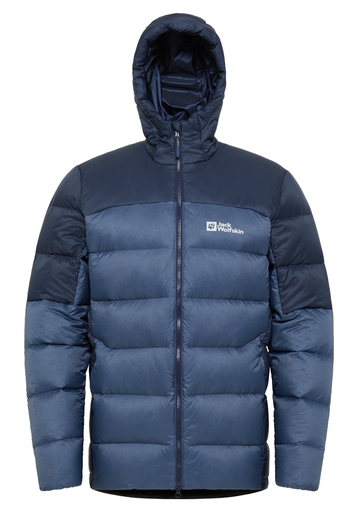 Jack Wolfskin Daunenjacke »NEBELHORN DOWN HOODY M«, mit Kapuze