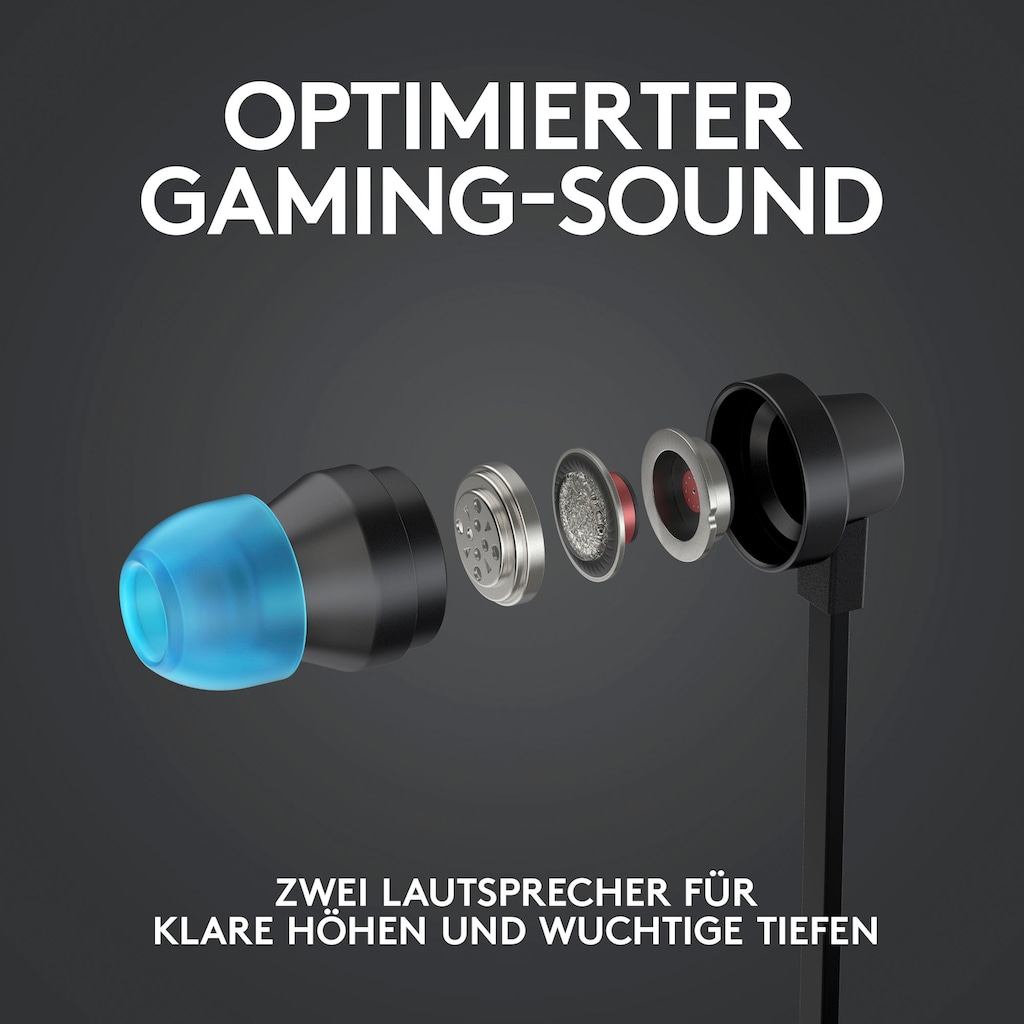 Logitech In-Ear-Kopfhörer »G333«