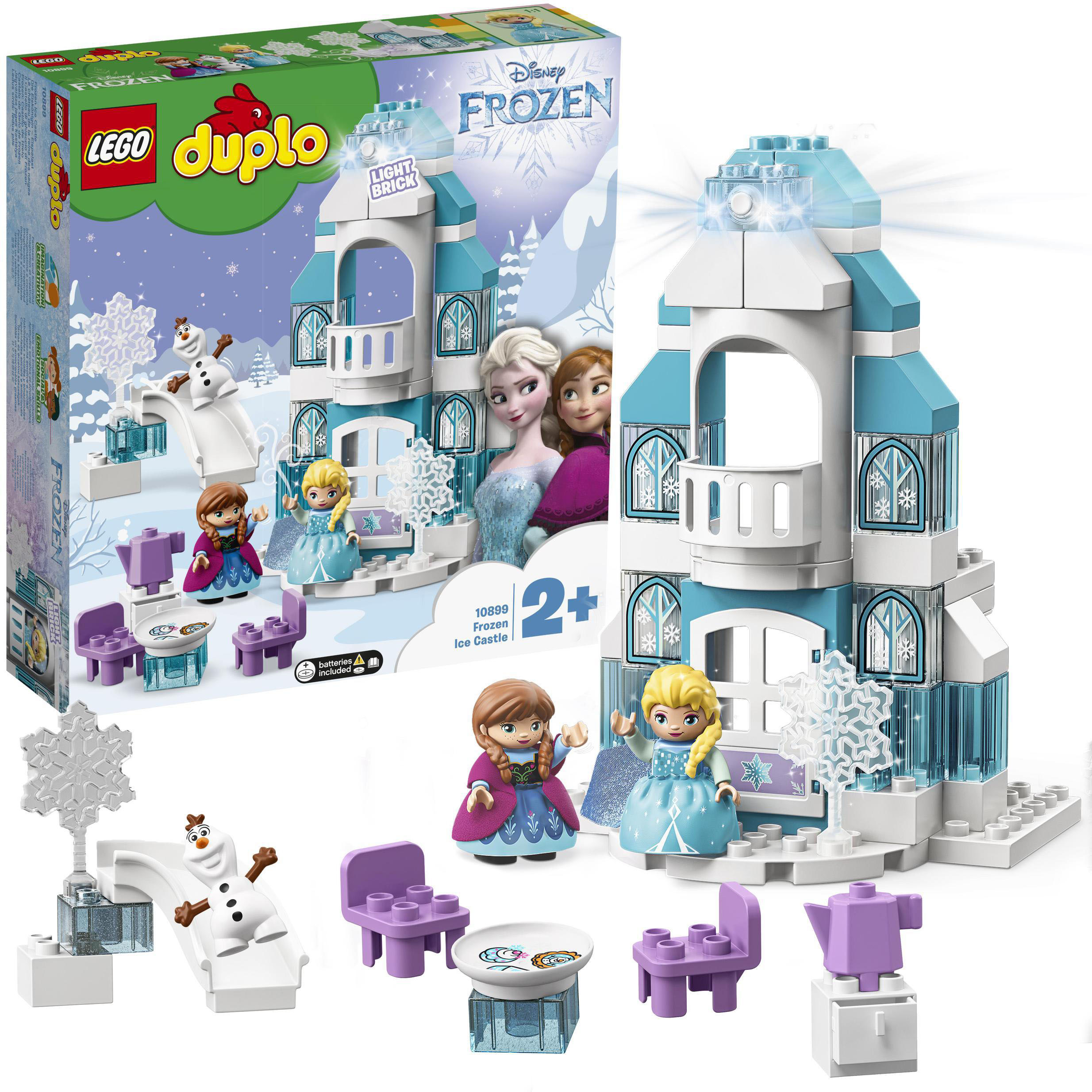 Konstruktionsspielsteine »Elsas Eispalast (10899), LEGO® DUPLO® Disney Princess«, (59...