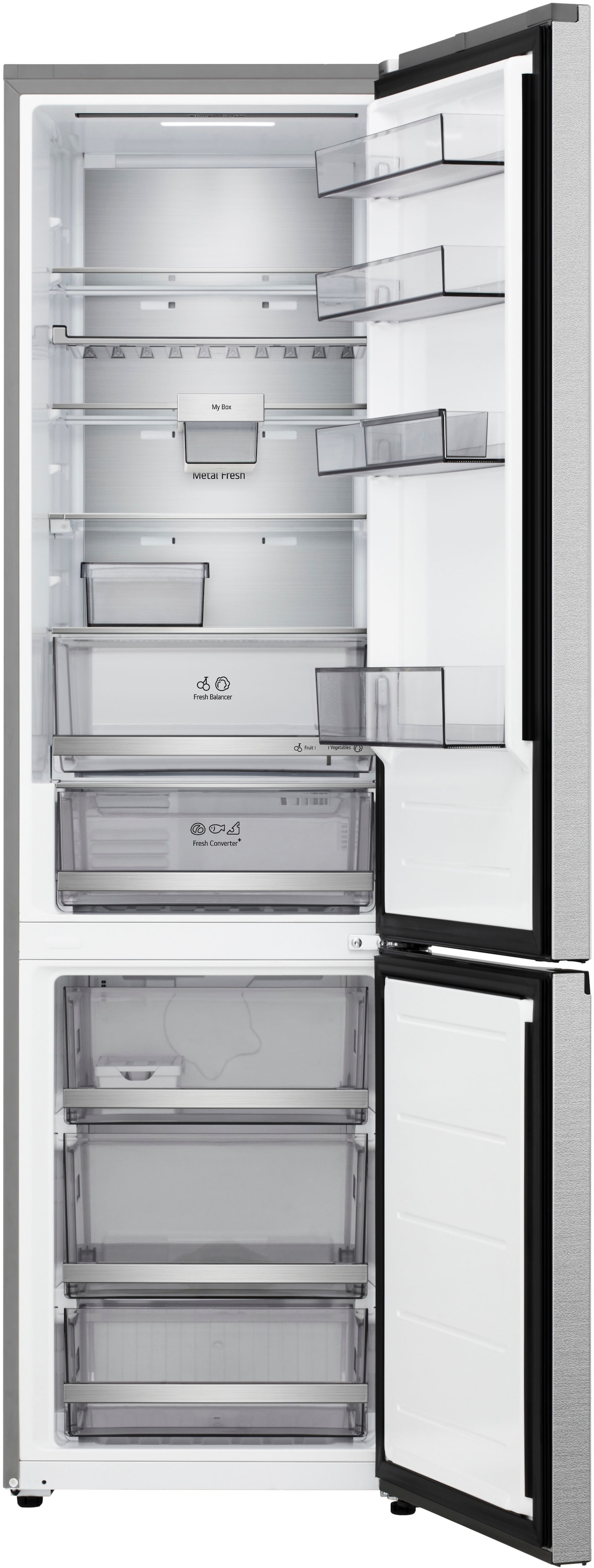 LG Kühl-/Gefrierkombination »GBBS726AMB« 203 cm hoch 59,5 cm breit Fit&Max: Vollintegrierbar & Maximale Ausstattung