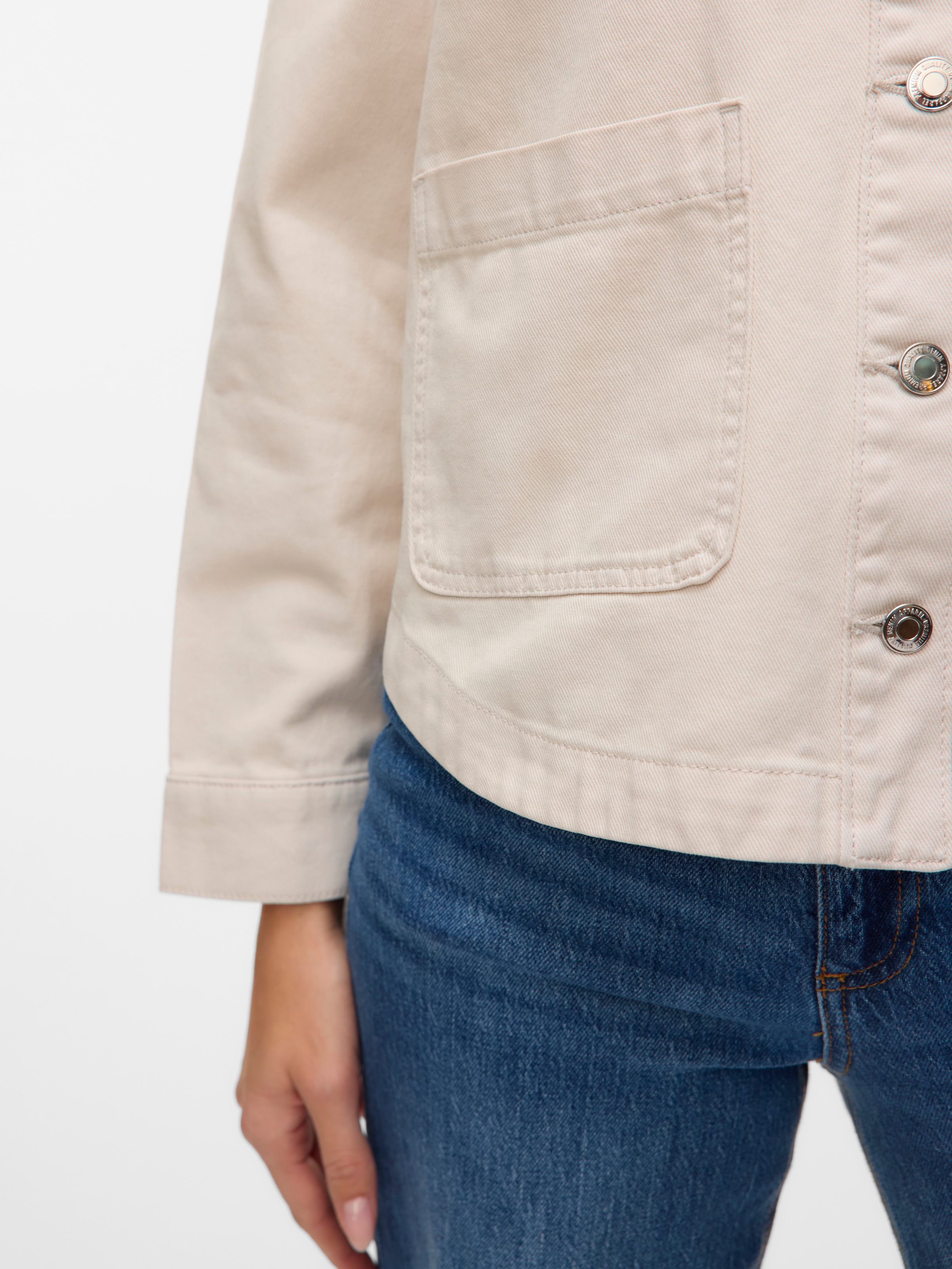 Vero Moda Jeansjacke »VMJAMIE LS DENIM SHACKET MIX NOOS«