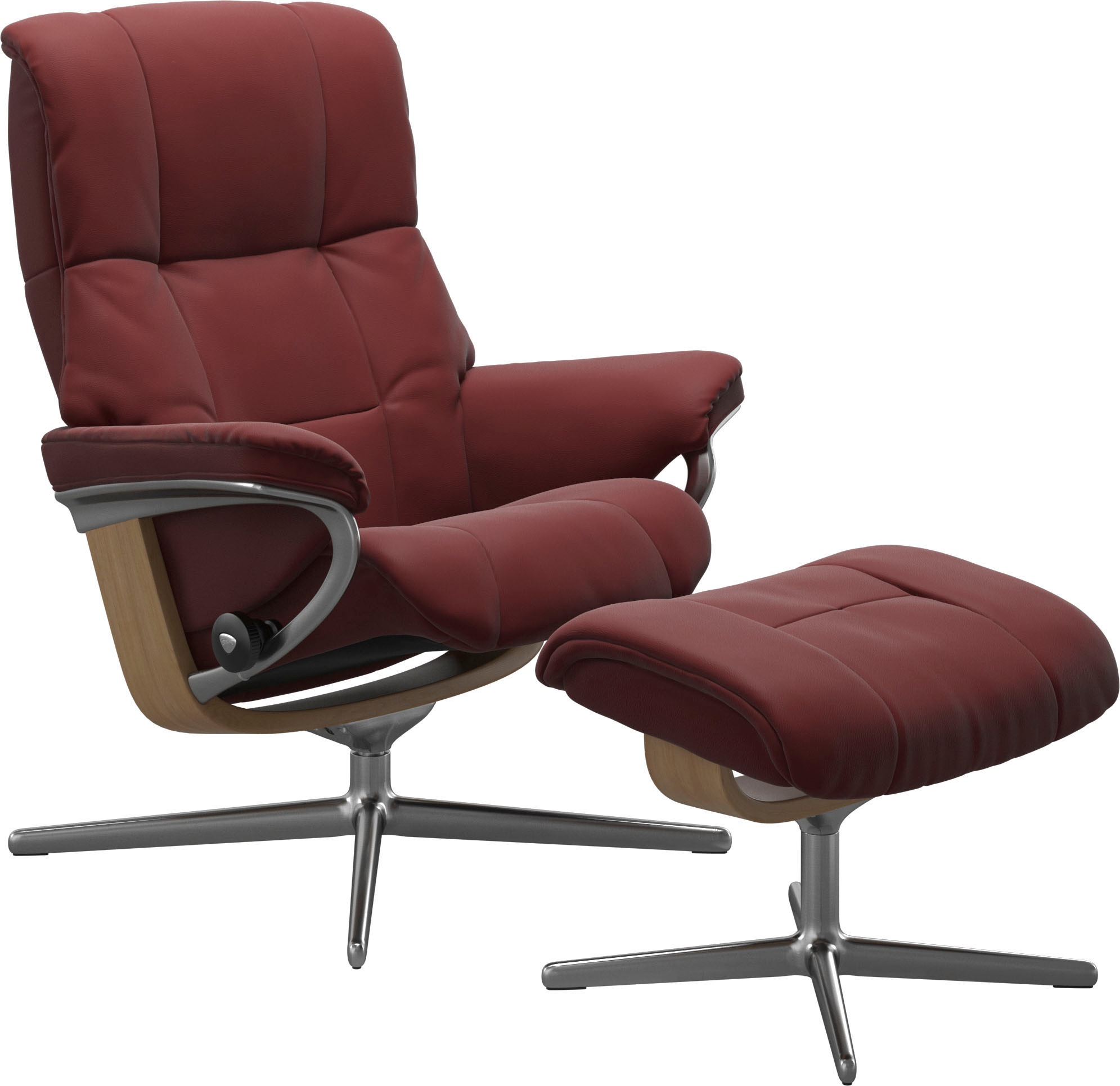Stressless® Relaxsessel »Mayfair«, mit Cross Base, Größe S, M & L, Holzakzent Eiche