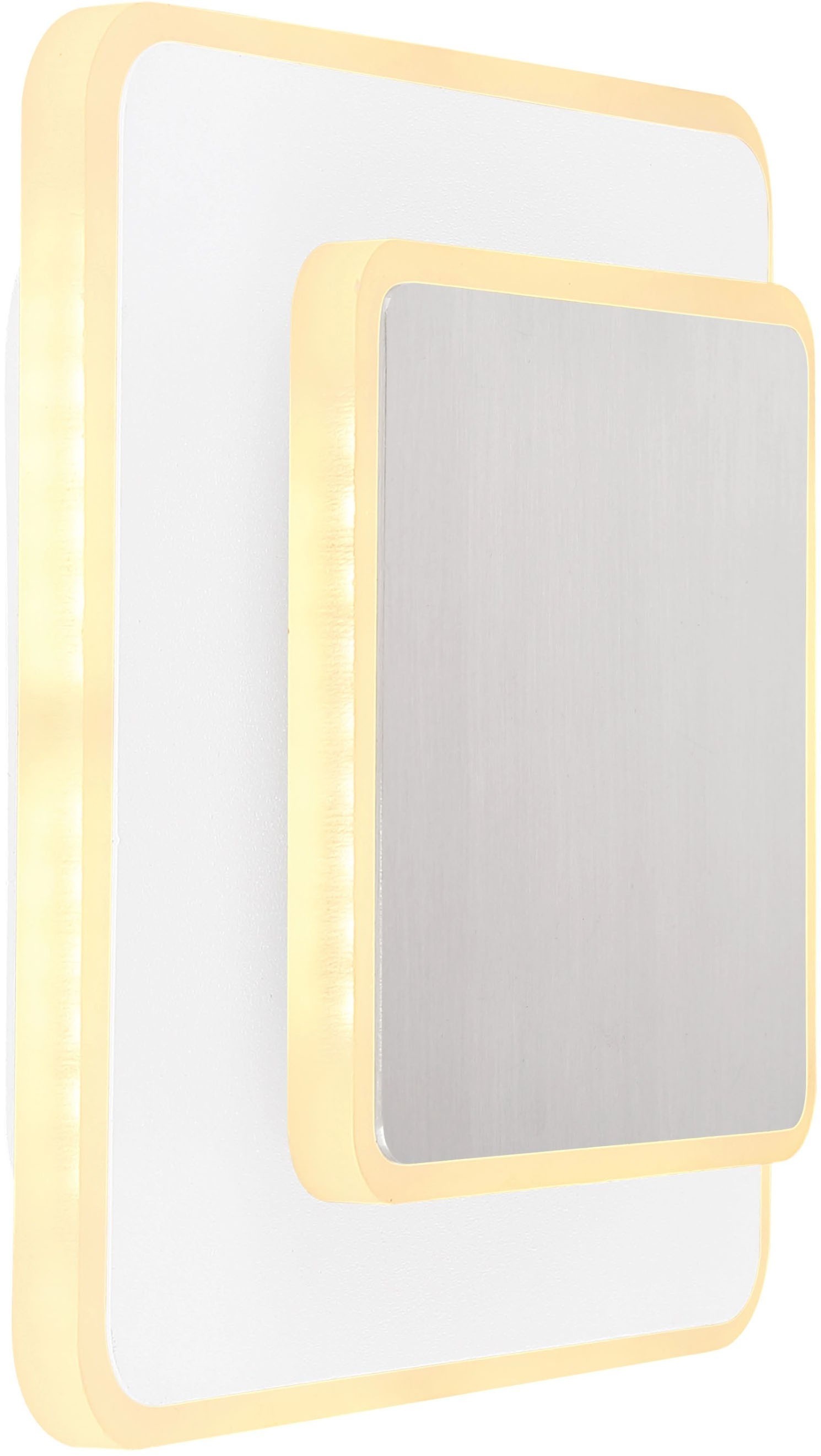 GLOBO LIGHTING Wandleuchte »MANY«, Leuchtmittel LED-Modul | LED fest integriert, kleines Quadrat drehbar