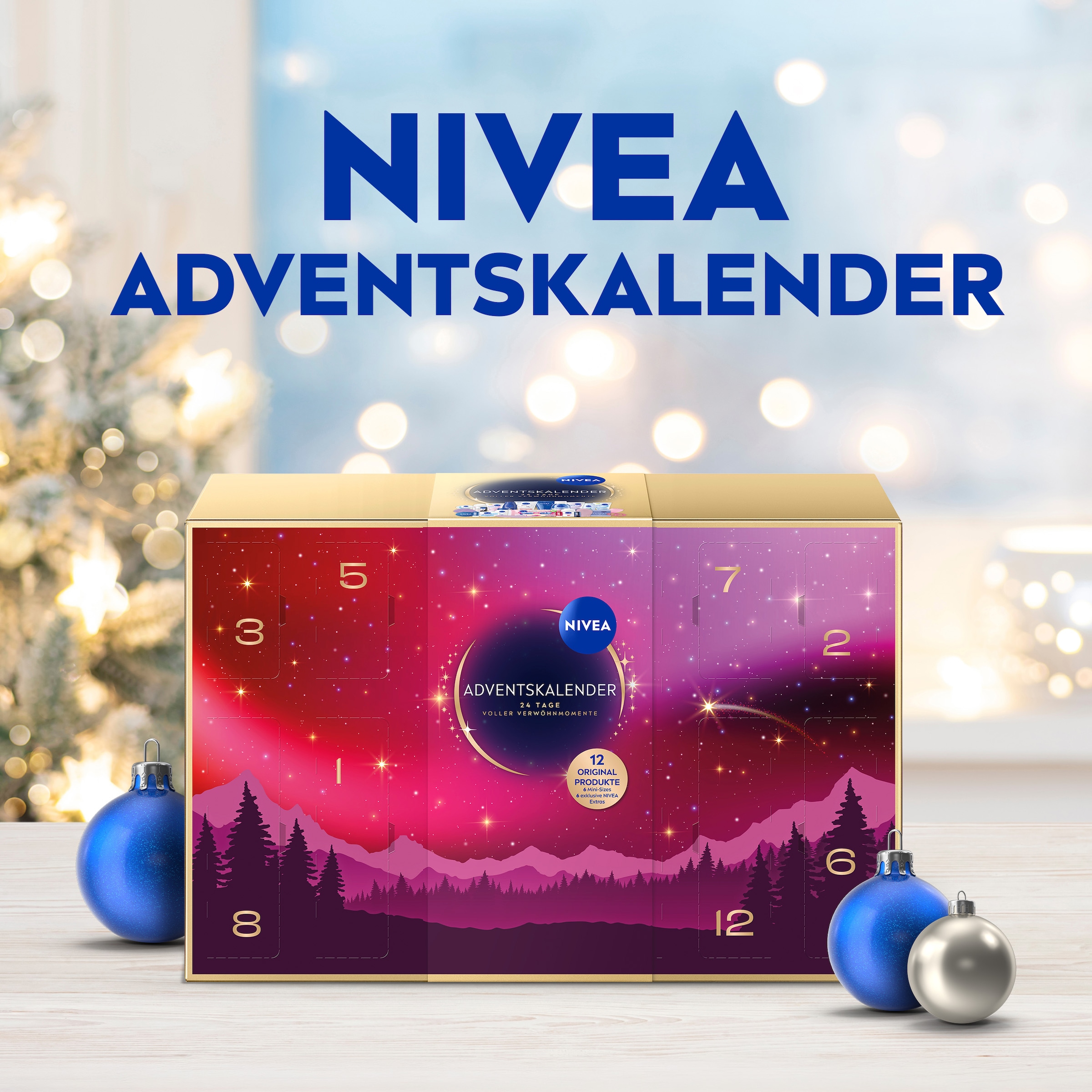 Nivea Kosmetik-Adventskalender »NIVEA Adventskalender 2026« ab 14 Jahren Pflege Geschenkset