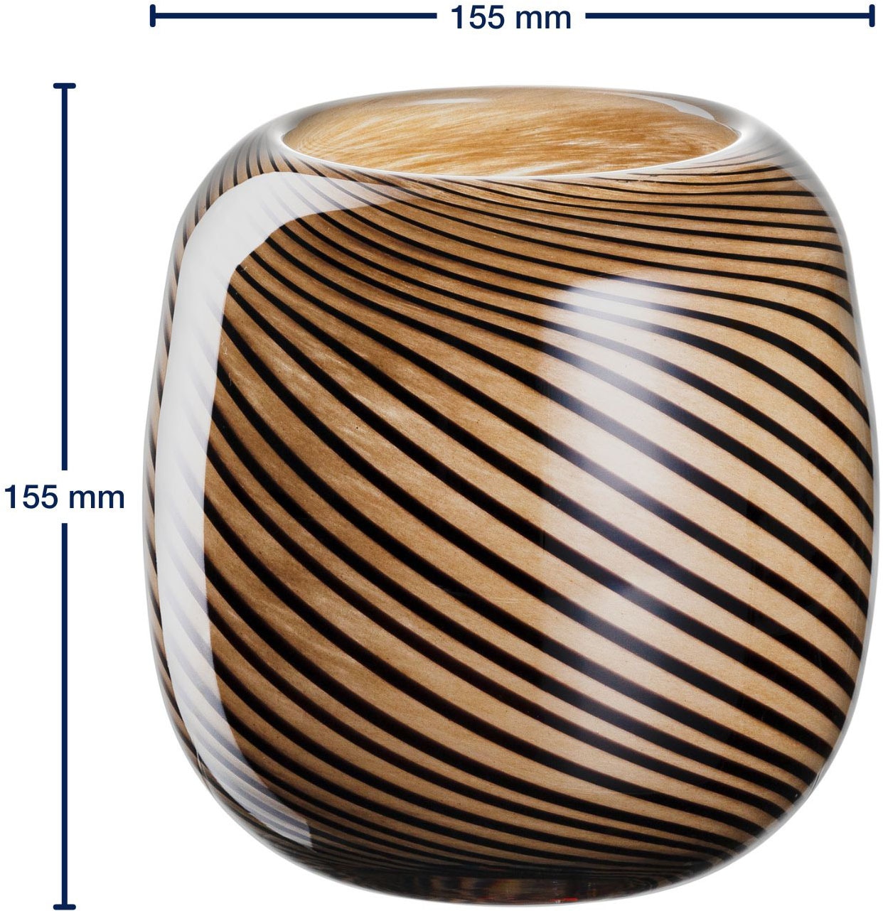 LEONARDO Dekovase »Vase FILO COLORI«, (1 St.)