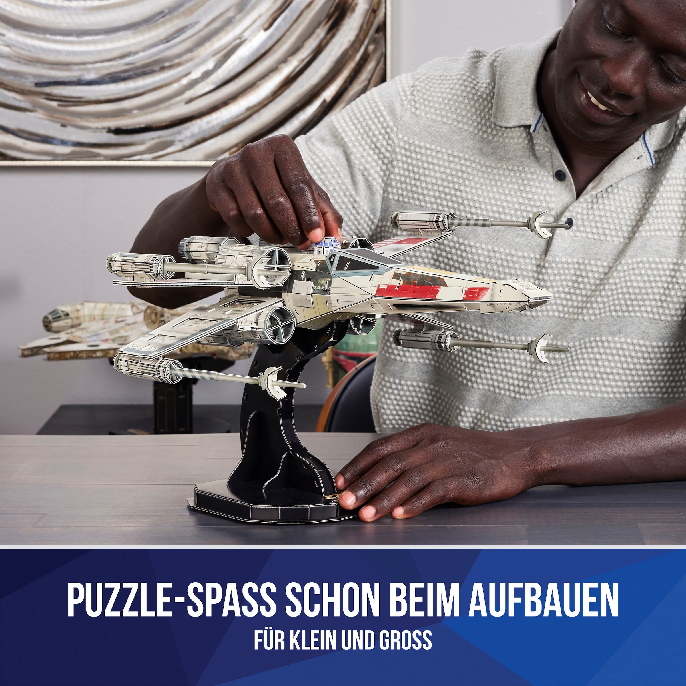 Spin Master 3D-Puzzle »4D Build - Star Wars - X-Wing Raumschiff«