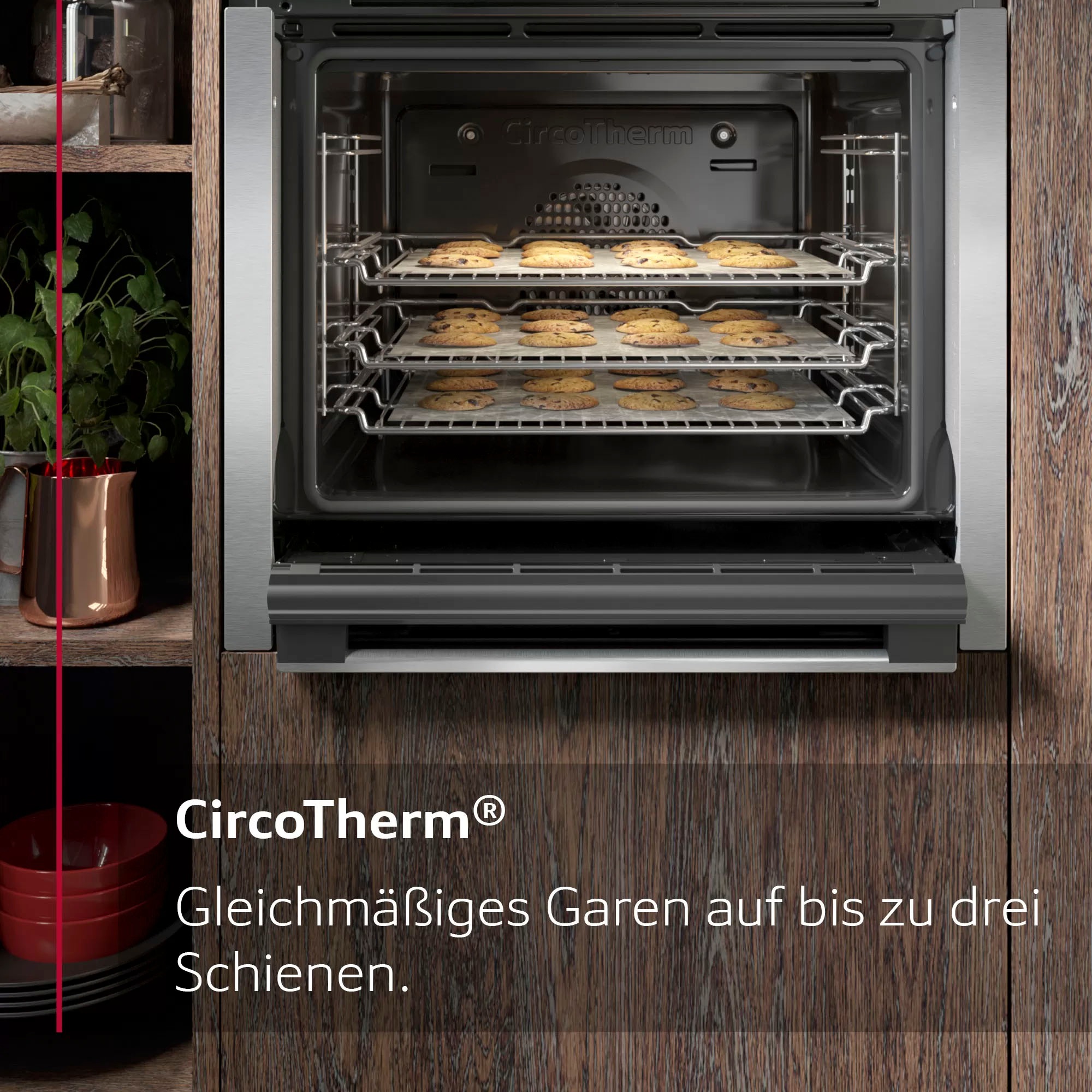 NEFF Backofen-Set N 30/N 50 »B1CCC0AN0«, mit Teleskopauszug nachrüstbar