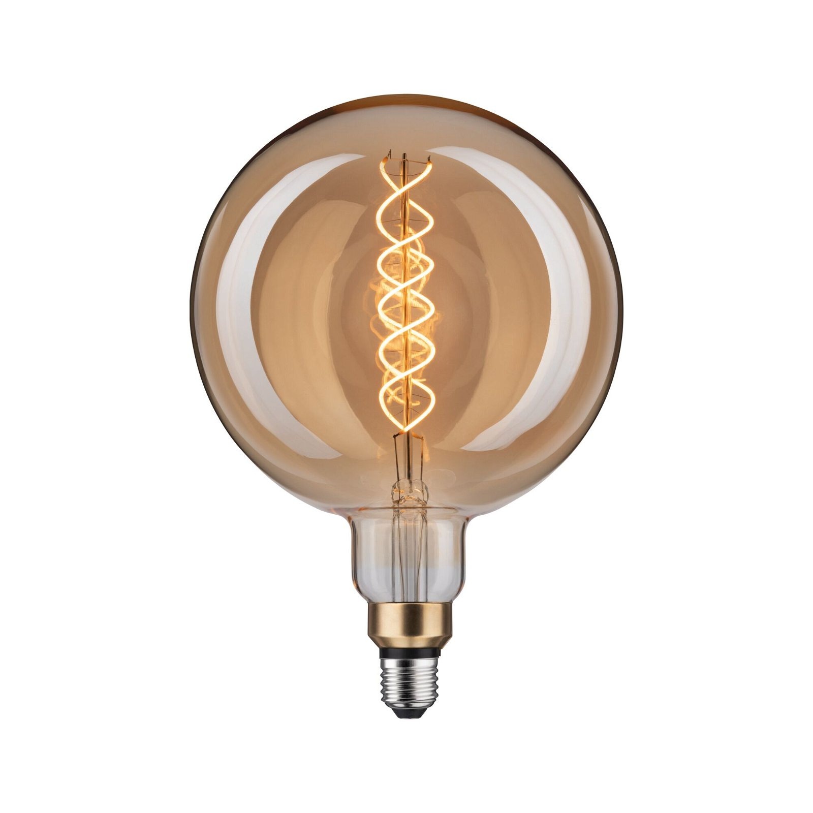 Paulmann LED-Leuchtmittel »BigGlobe 400lm 1800K gold 7W doppel spiral 230V günstig online kaufen