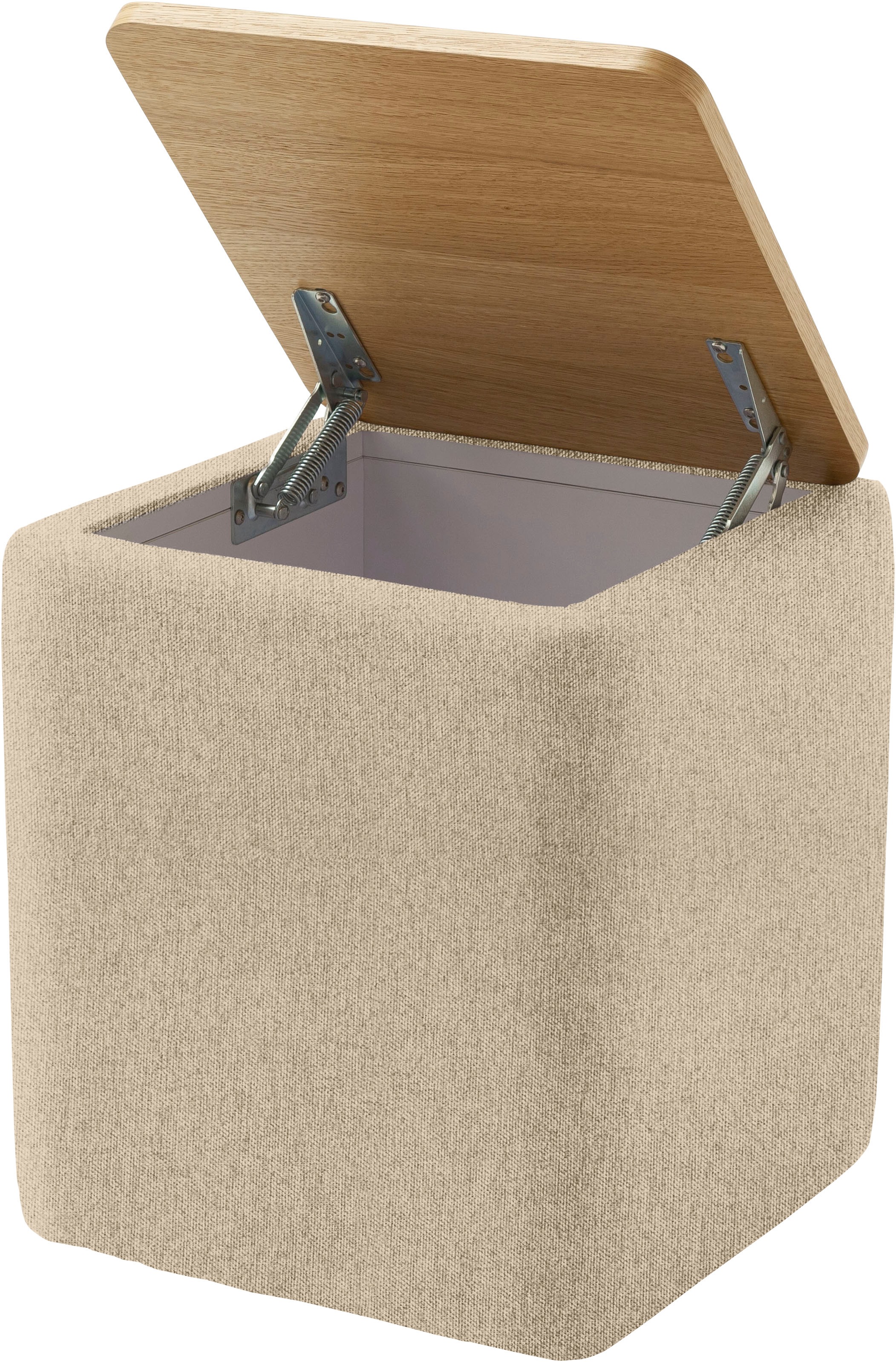 Home affaire Ablagetisch »Kyro, Stauraum mit Tischplatte Eiche, Breite 40 cm« Stylisch, handlich und praktisch für dein Schlafzimmer