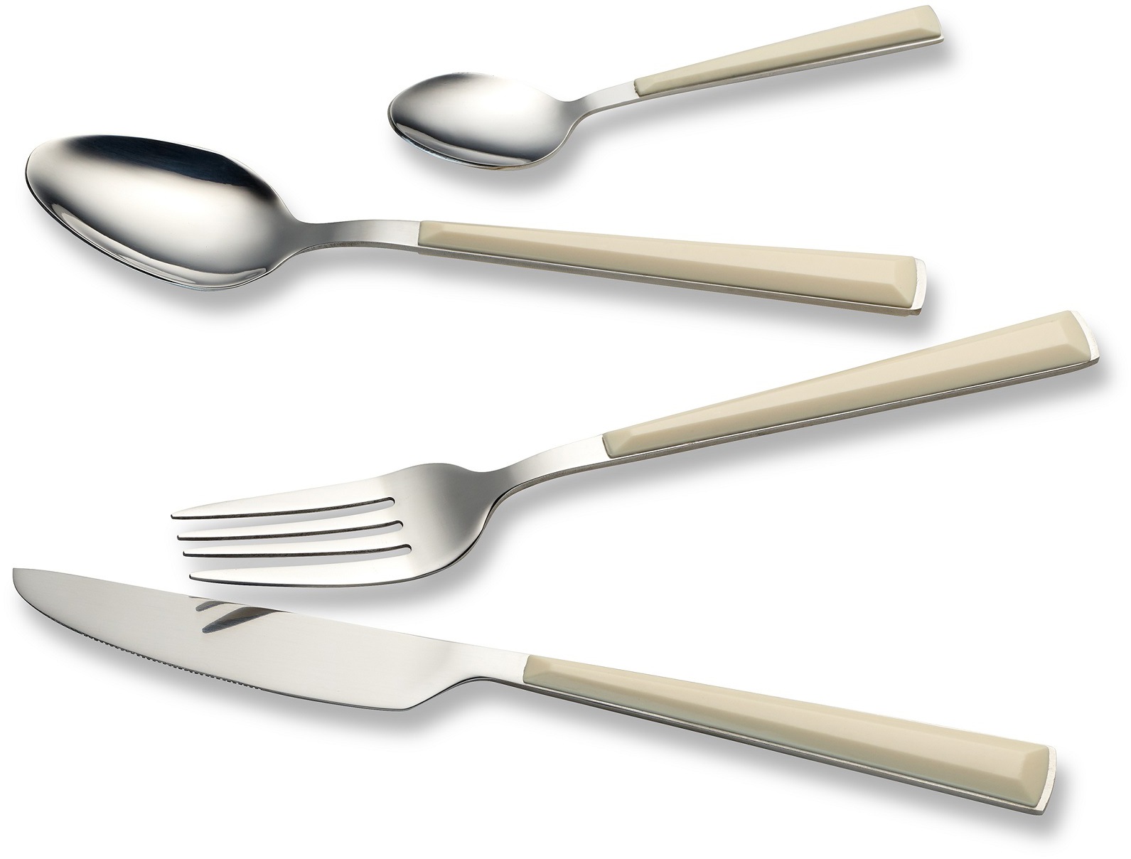 ECHTWERK Besteck-Set »Basic« Camping/Picknickbesteck, Kunststoffgriffe günstig online kaufen