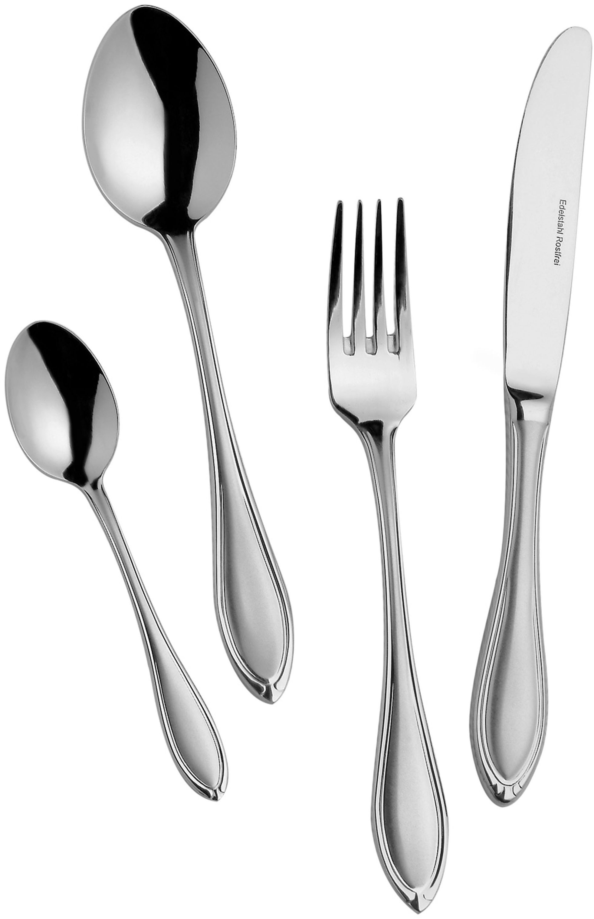 Mulex Besteck-Set »Boston« teilsatiniert günstig online kaufen