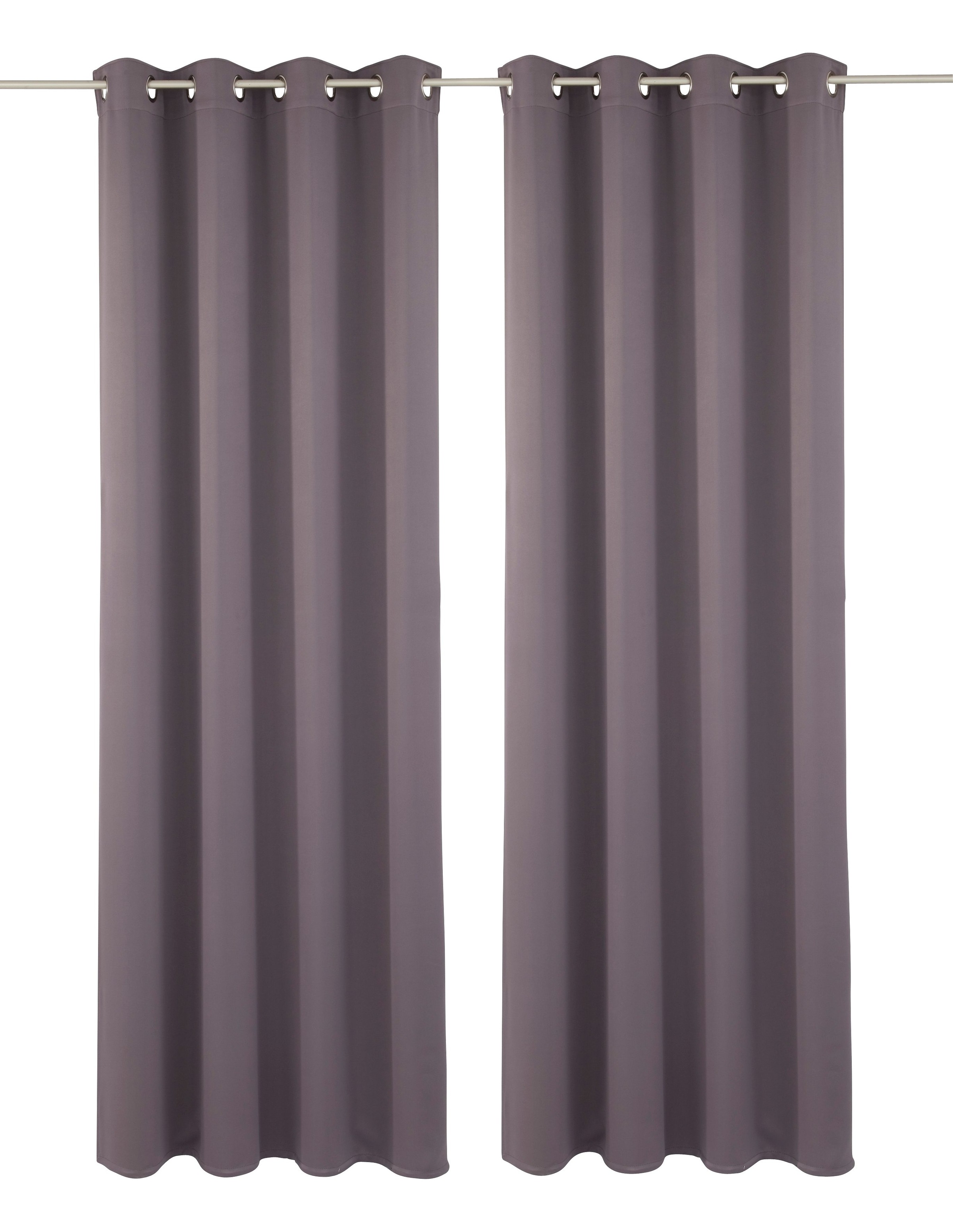my home Verdunkelungsvorhang »Solana« Ösen 2 Stk. tlg. 2-er Set, Breite 140 günstig online kaufen