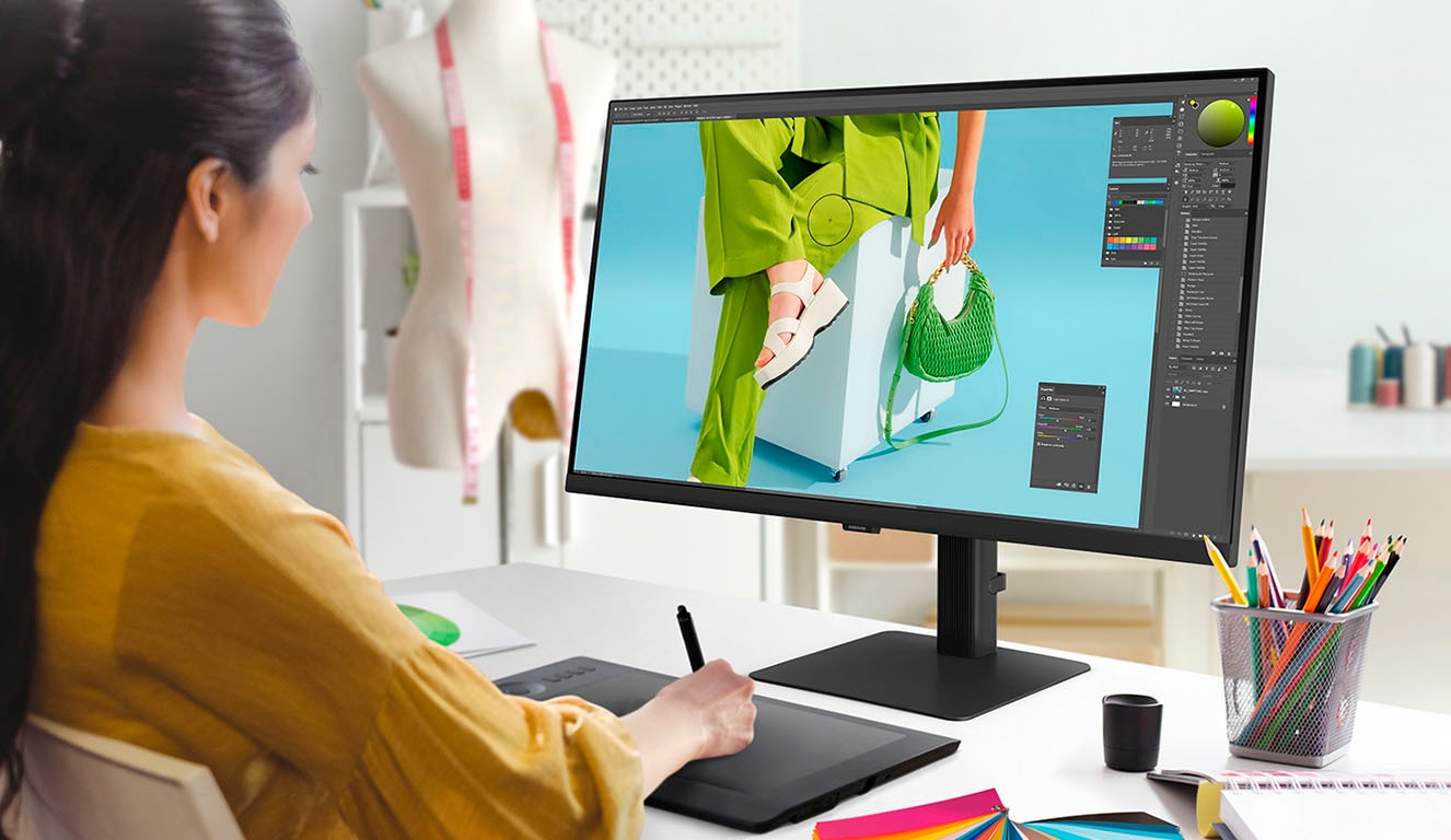 Samsung LED-Monitor »S27D700EAU«, 68 cm/27 Zoll, 3840 x 2160 px, 4K Ultra HD, 5 ms Reaktionszeit, 60 Hz