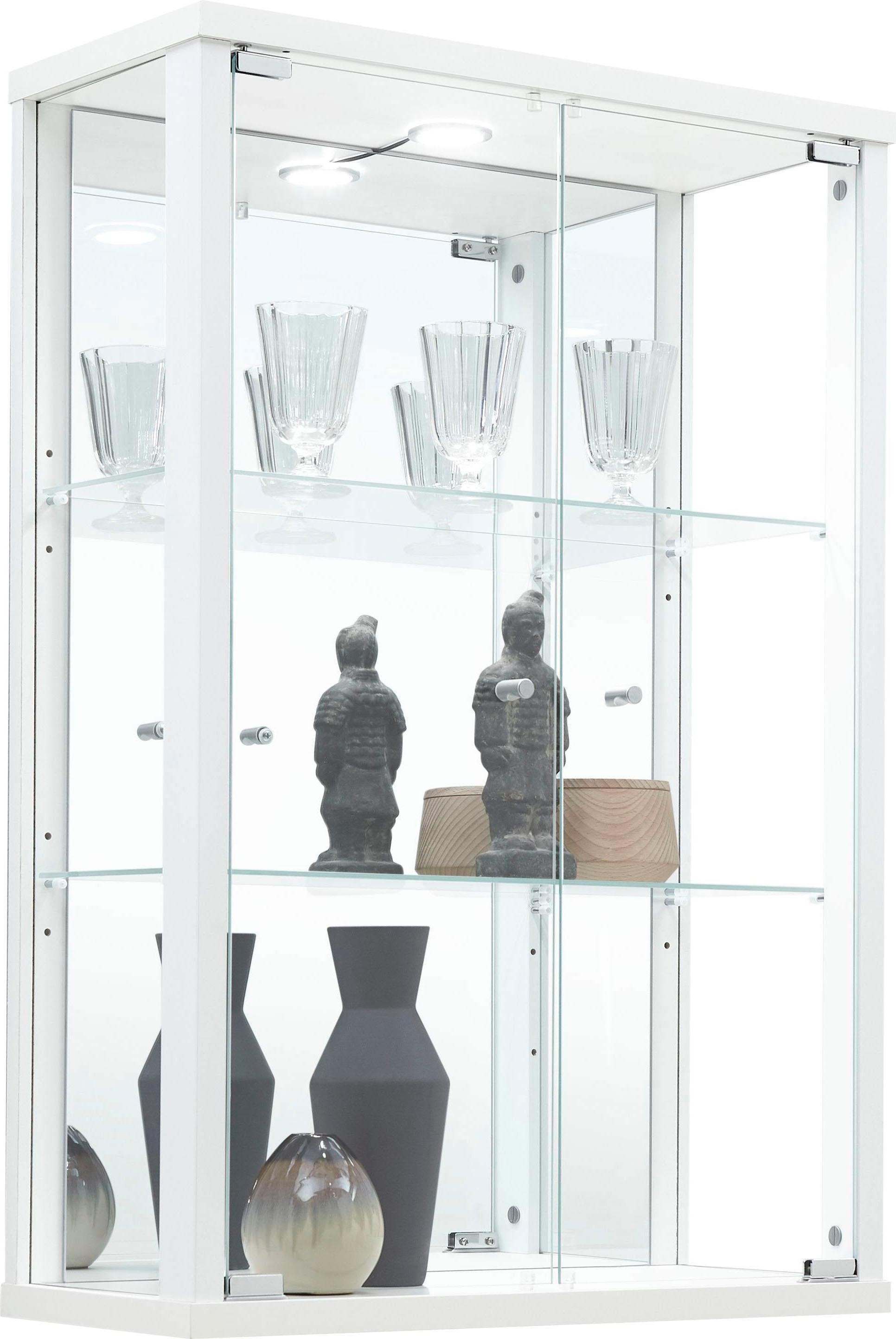 fif möbel Vitrine »OPTIMA«, Hängevitrine/Glasvitrine 2x Glastür,perfekt für Sammler,Sammlervitrine