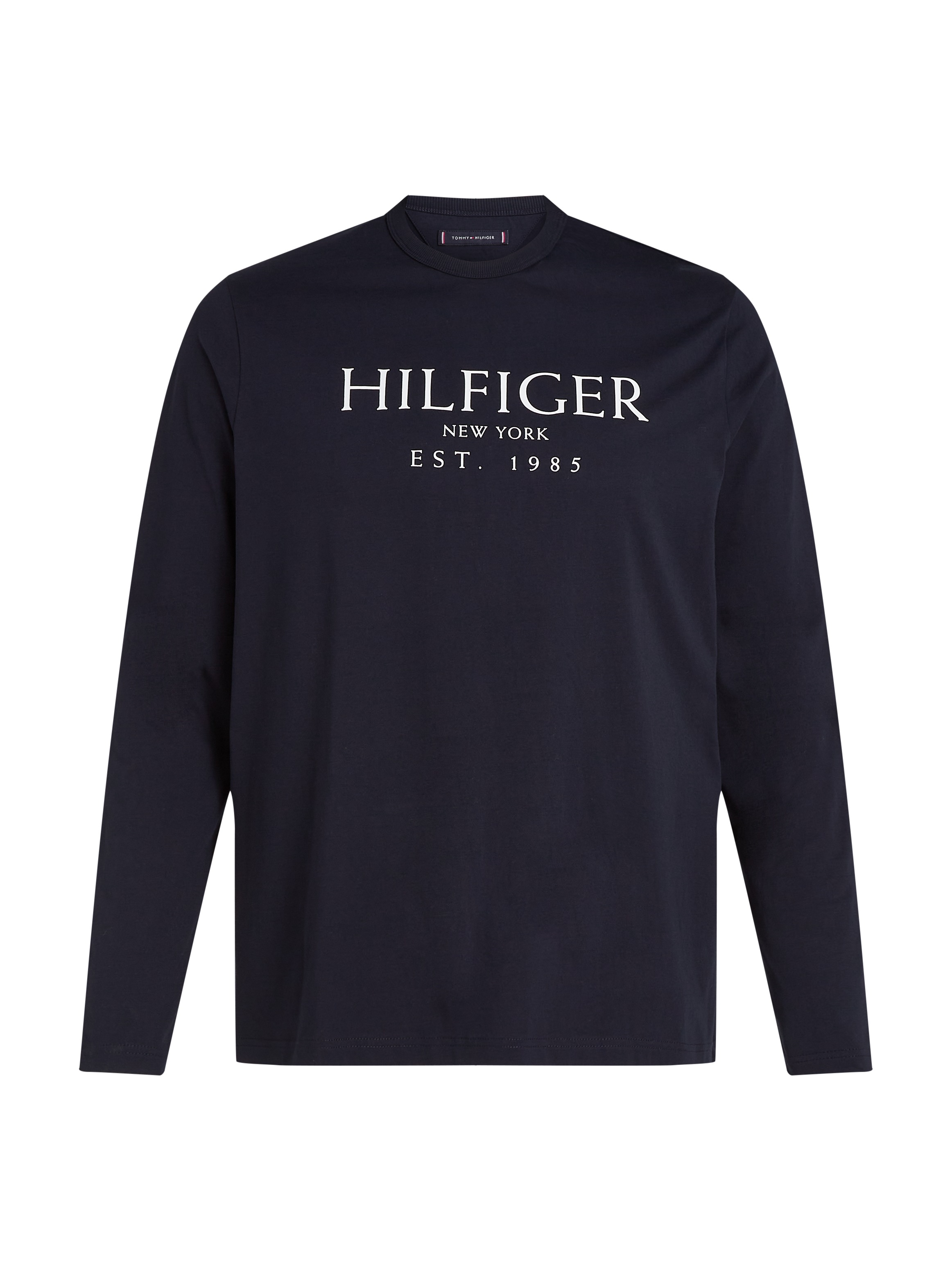 Tommy Hilfiger Big & Tall Longsleeve »BT-BIG HILFIGER LS TEE-B«, mit großem Print