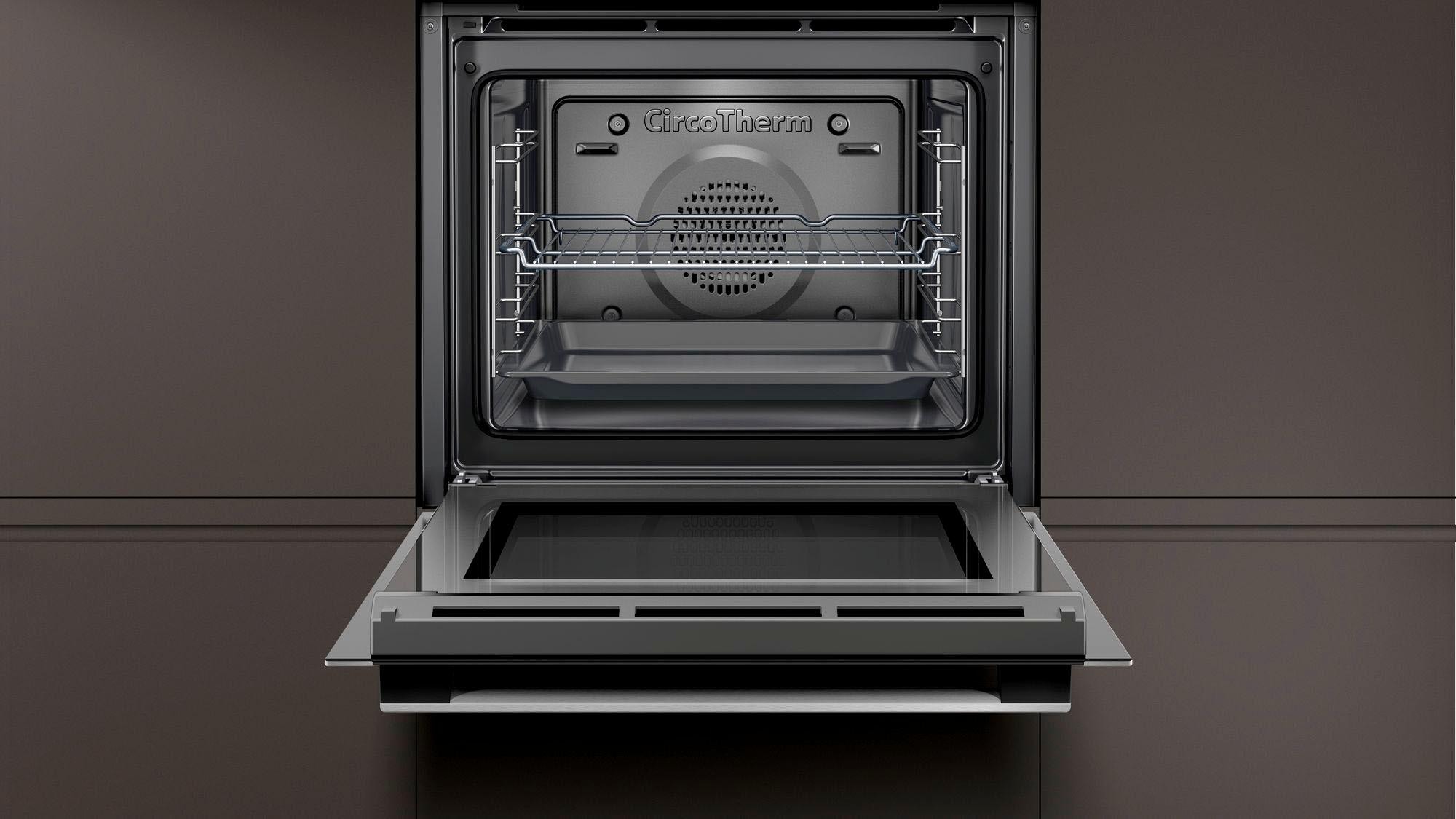 8. Bild von NEFF Backofen »B1CCC0AN0«, N 30, B1CCC0AN0, mit Teleskopauszug nachrüstbar, CircoTherm®-Heißluft