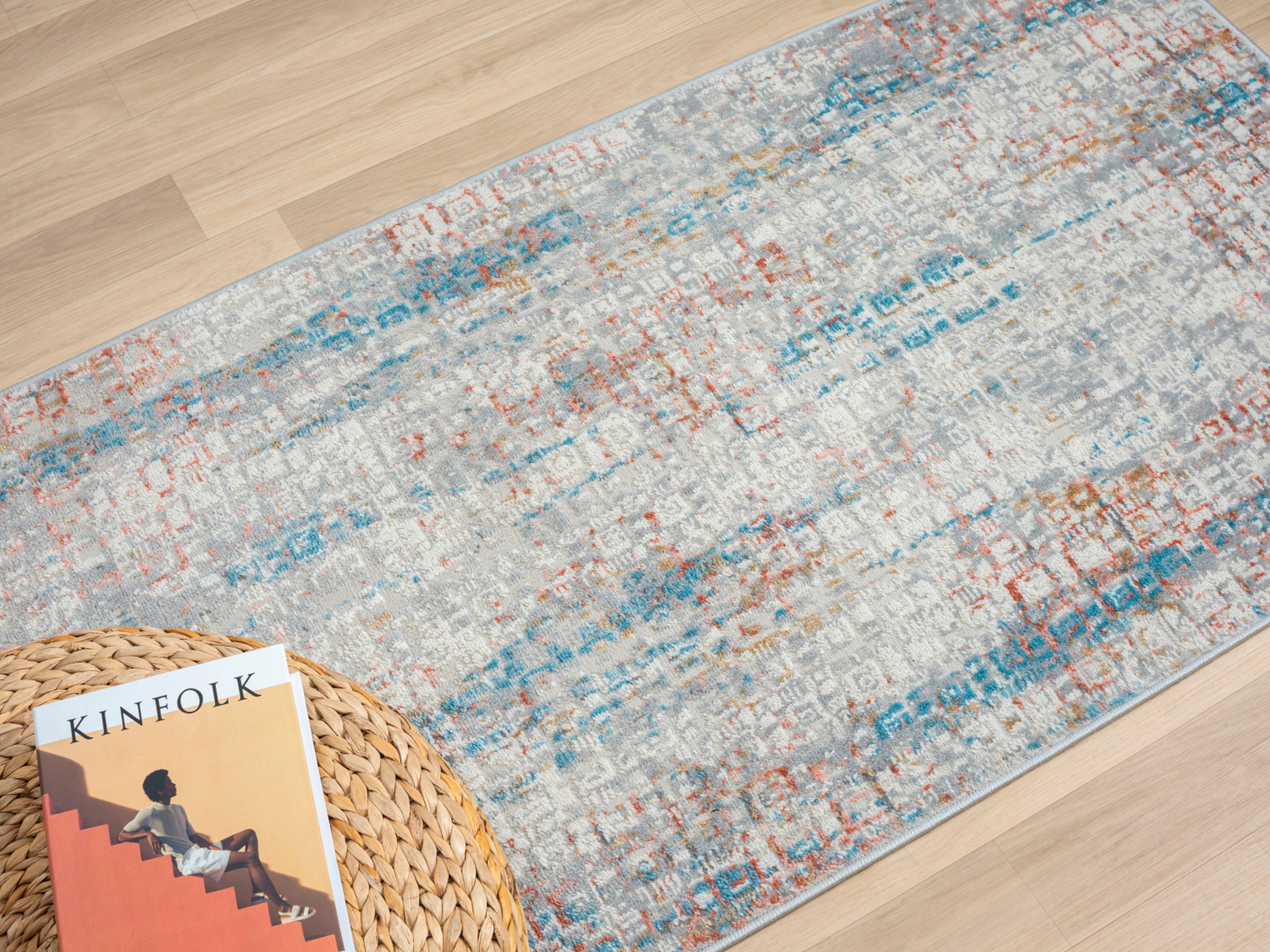 Myflair Möbel & Accessoires Teppich »My Look«, rechteckig, 8 mm Höhe, Kurzflor, Ethno-Design, besonders weich durch Microfaser