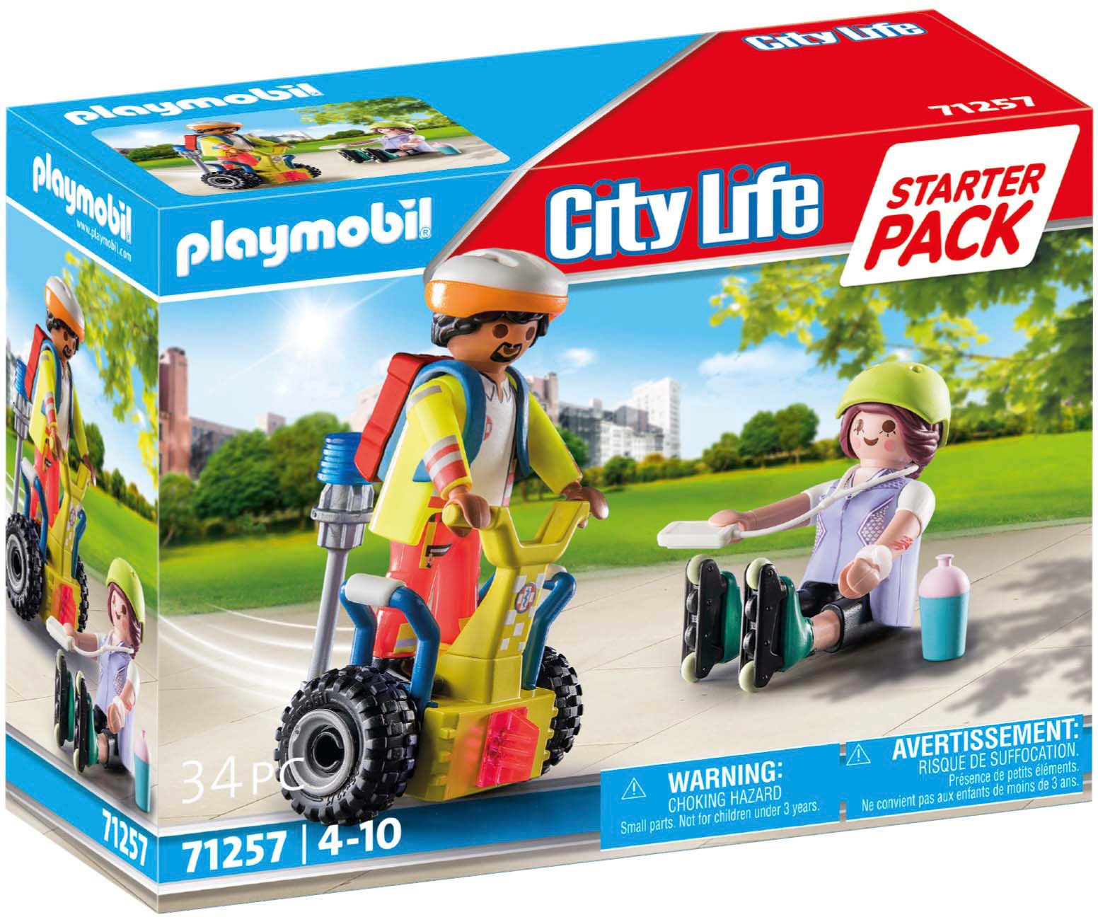 Playmobil® Konstruktions-Spielset »Starter Pack, Rettung mit Balance-Racer günstig online kaufen