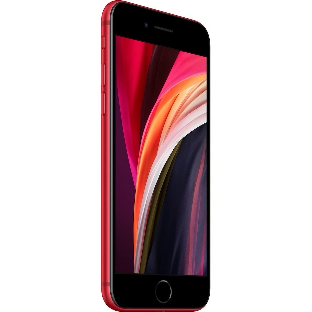 Apple Smartphone »iPhone SE (2020)«, red, 11,94 cm/4,7 Zoll, 128 GB Speicherplatz, 12 MP Kamera, ohne Strom-Adapter und Kopfhörer