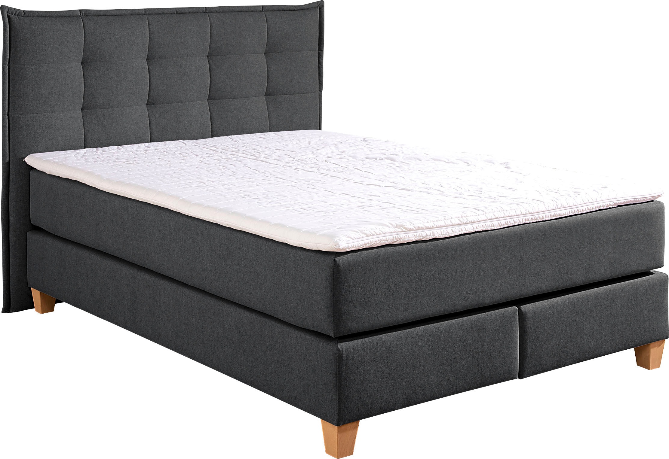 Home affaire Boxspringbett, inklusive Komfortschaum-Topper