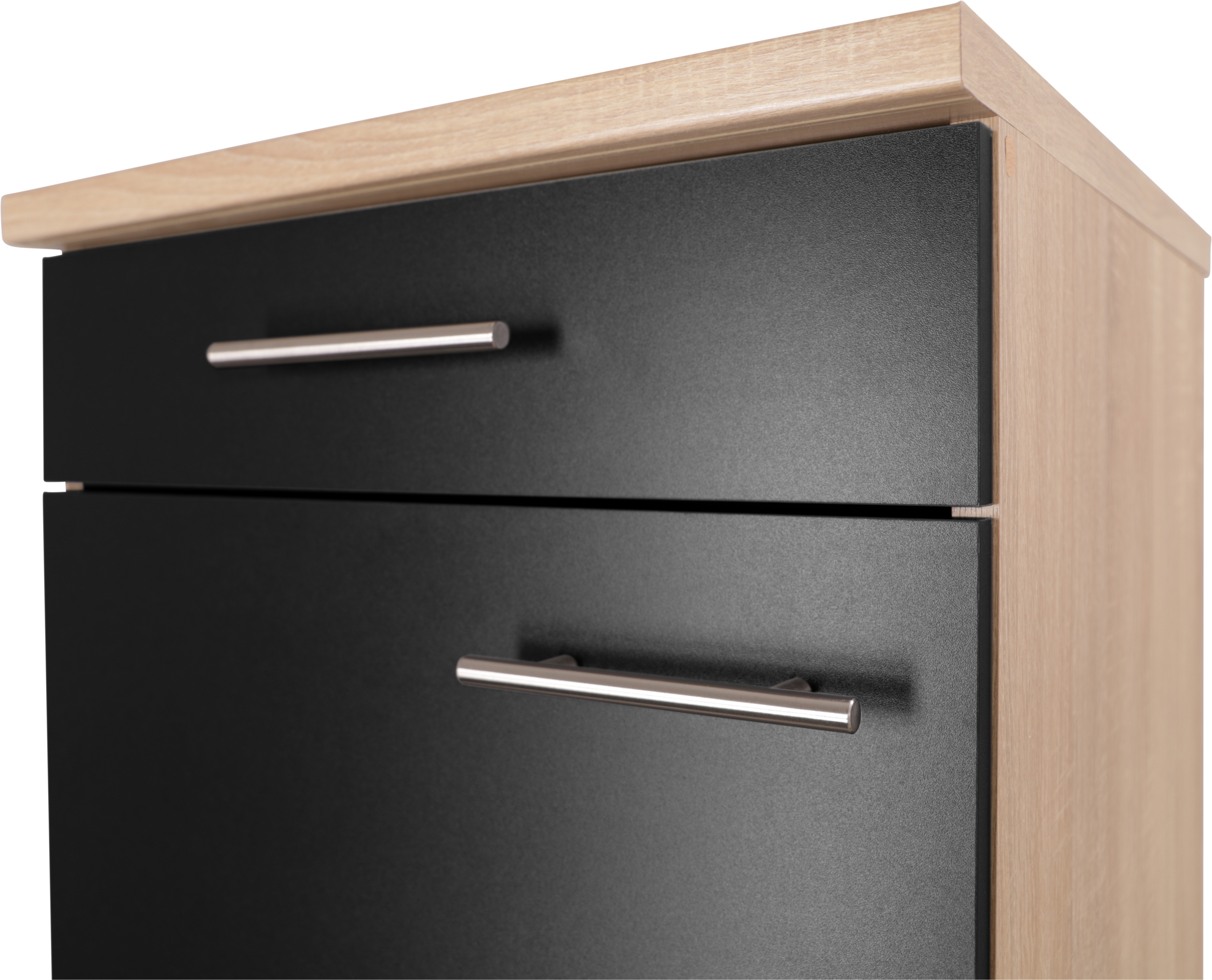 RESPEKTA Unterschrank »Merle« Breite 50 cm, Soft-Close, Griffe aus Metall, 85 cm Arbeitshöhe