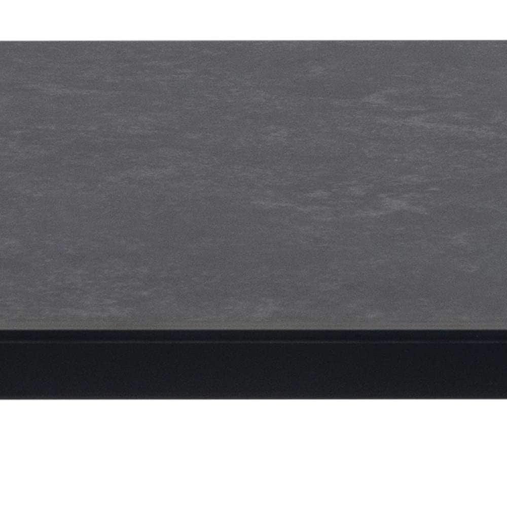 ACTONA GROUP Esstisch »Brentford«, Glaskeramik und auf einem stabilen Metallsockel, Schwarz, B: 200 cm