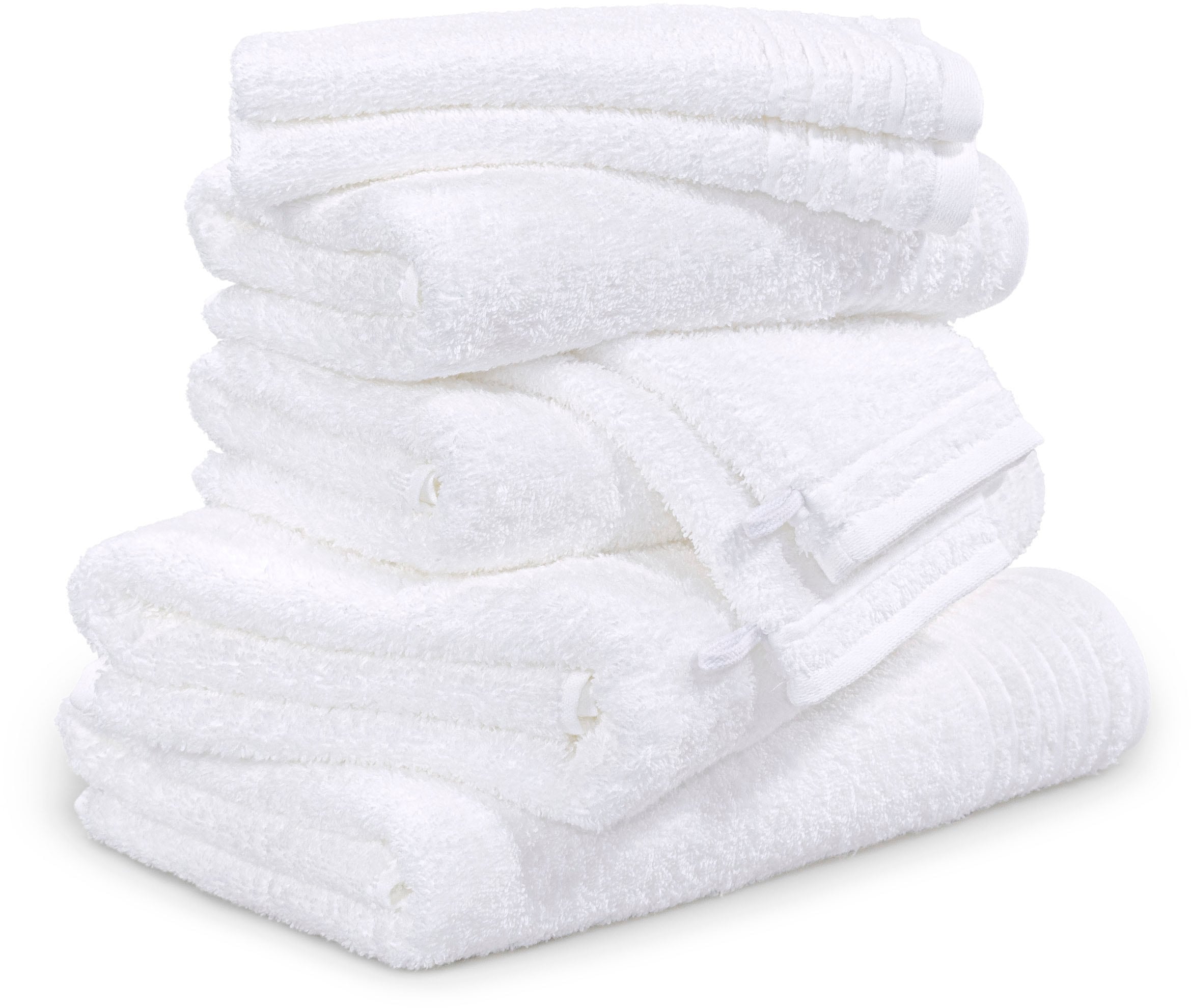 Möve Handtuch Set »New Classic«, 8 tlg., Walkfrottier, Waschhandschuhen, Gä günstig online kaufen
