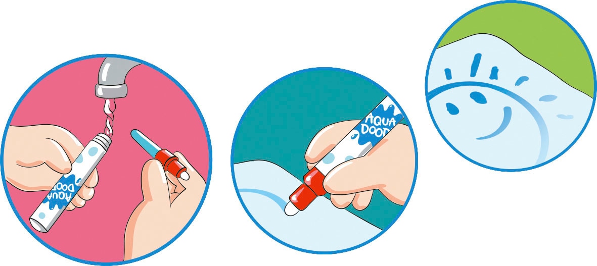 Ravensburger Kreativset »ministeps®, Aqua Doodle®, Little Artist«, Made in Europe