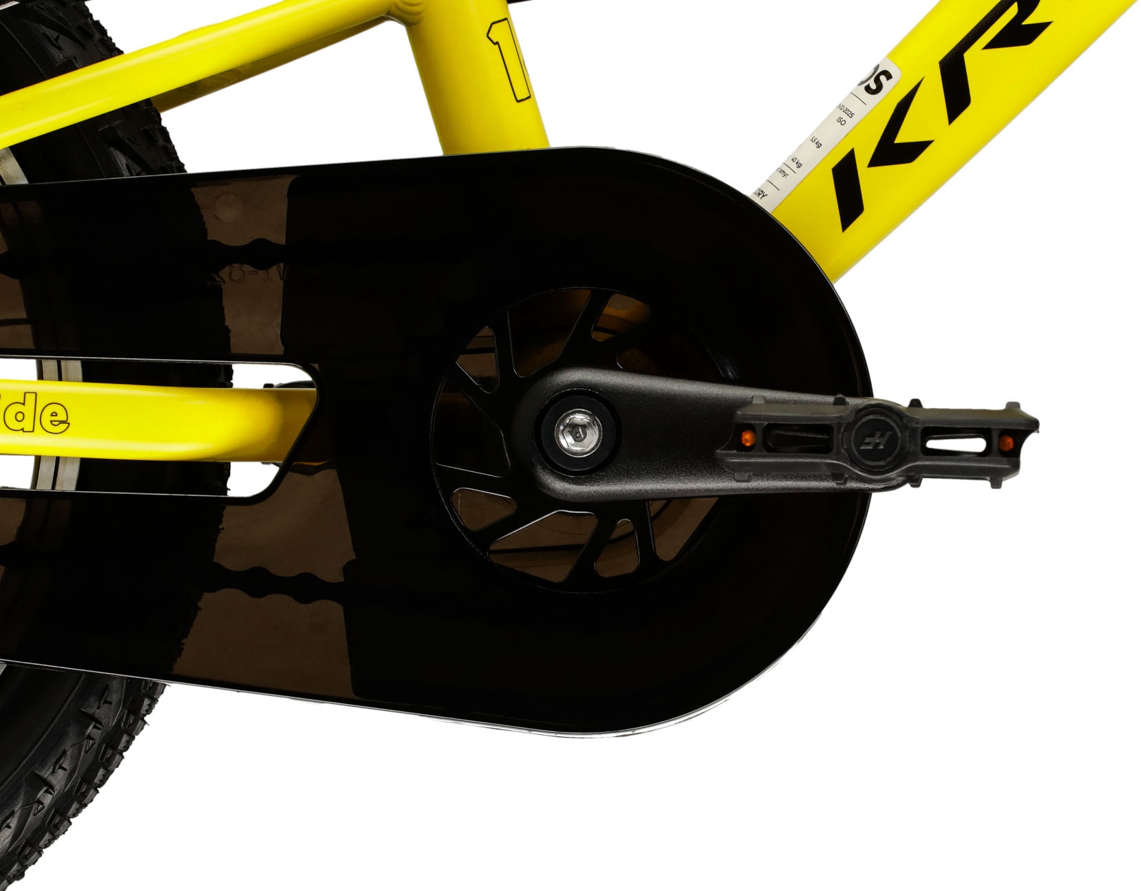 Kross Kinderfahrrad »KROSS Kinderrad Lightweight Liftie 14" gelb«, 1 Gang, ohne Schaltung
