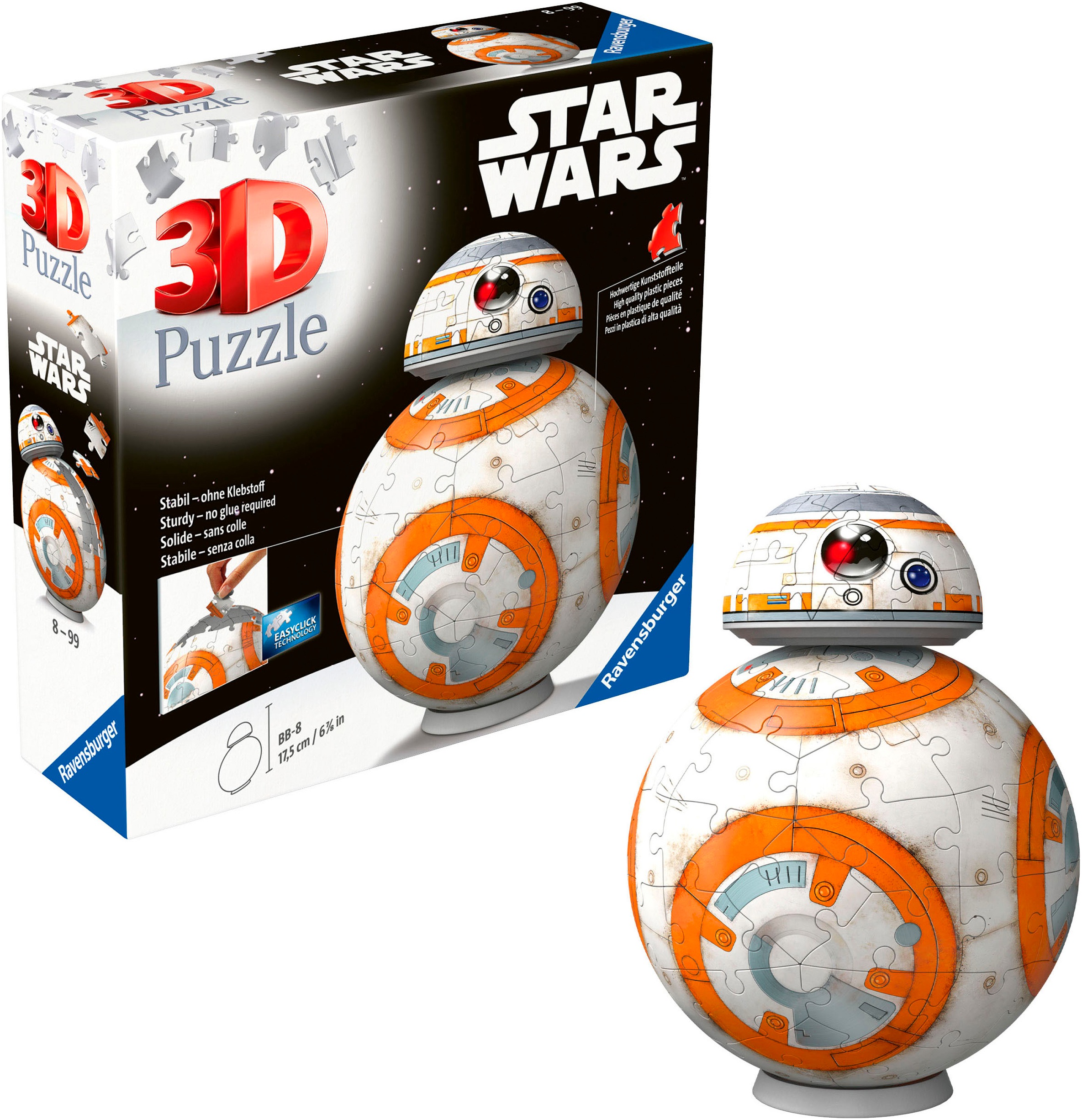 Ravensburger 3D-Puzzle »Star Wars BB-8«, Made in Europe