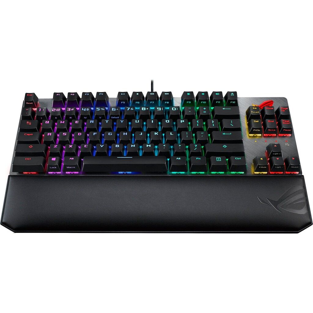 Asus Gaming-Tastatur »ROG Strix Scope NX TKL D/NXRD/DE«, (Multimedia-Tasten)