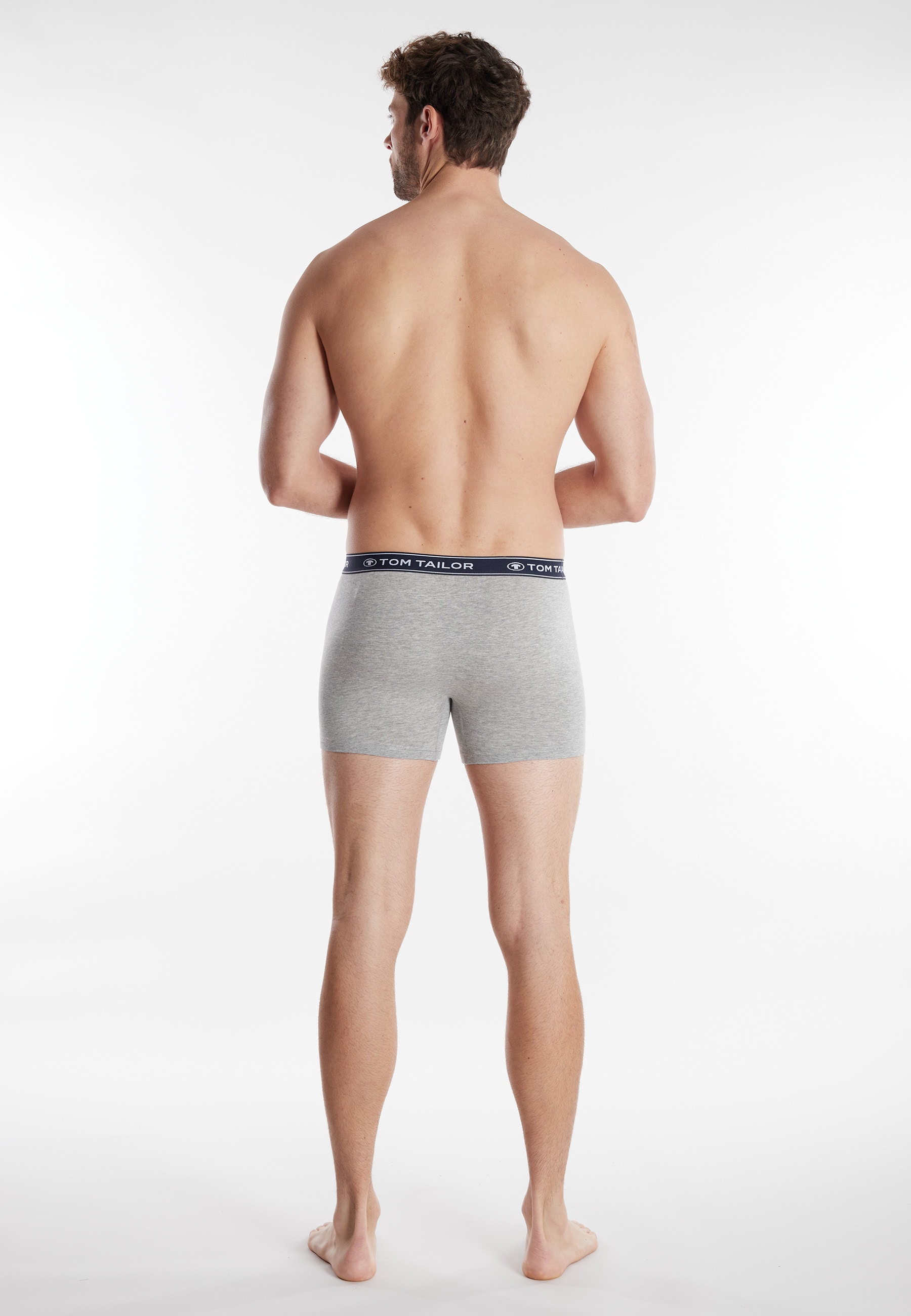 TOM TAILOR Boxershorts »Buffer«, (3er Pack), mit perfekter Passform für jeden Tag