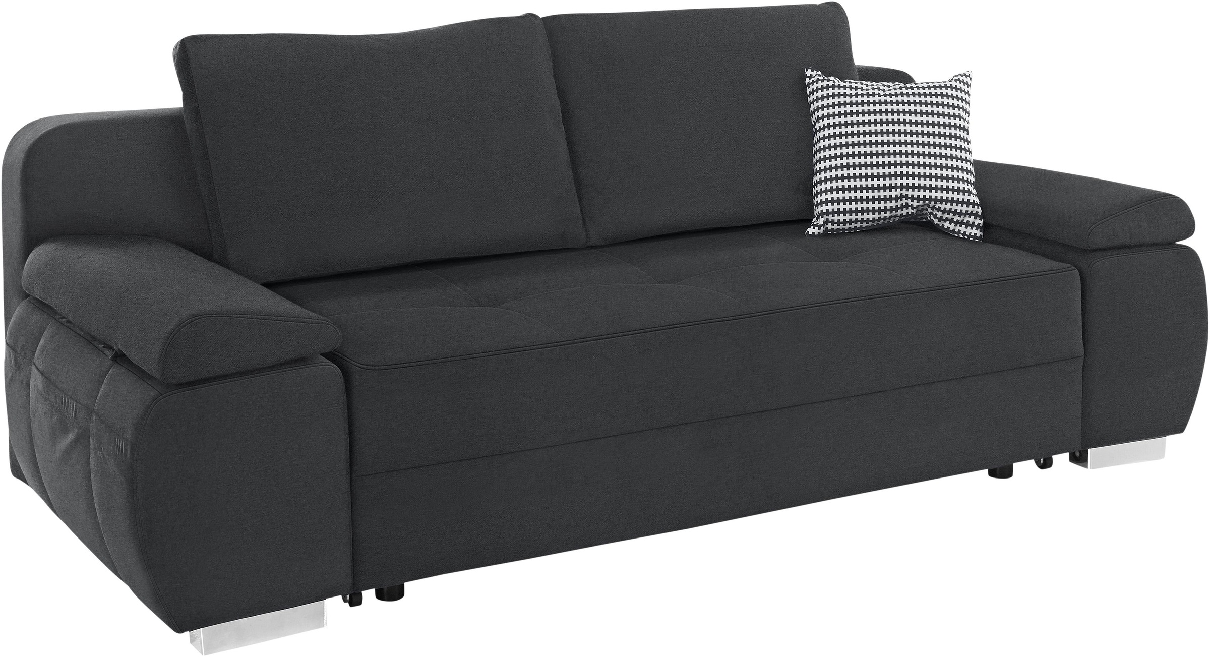 INOSIGN Schlafsofa »Pumo«, mit Boxspring-Aufbau, Bettfunktion und Bettkaste günstig online kaufen