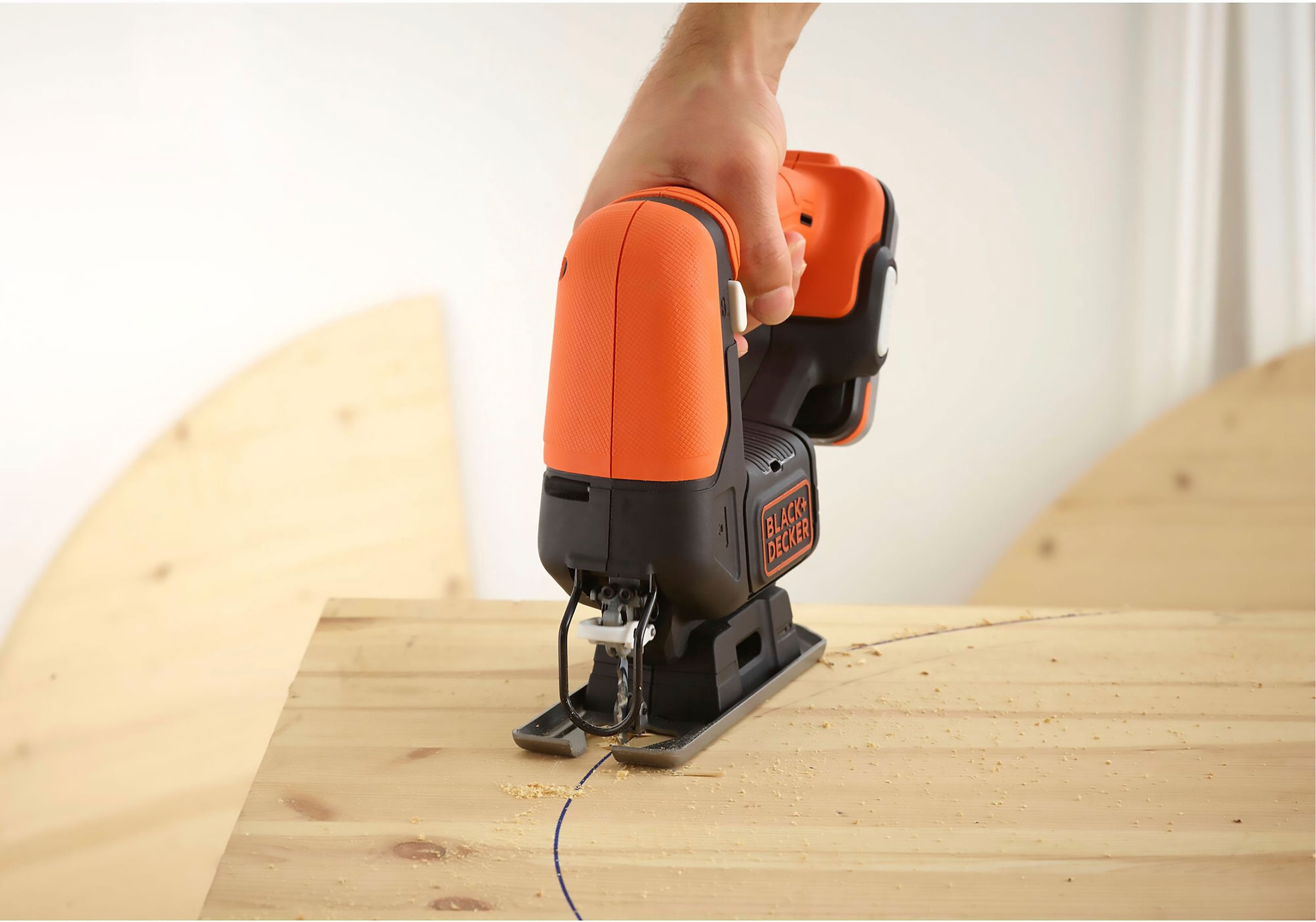 Black + Decker Akku-Stichsäge »BDCJS12N-XJ«, ohne Akku und Ladegerät