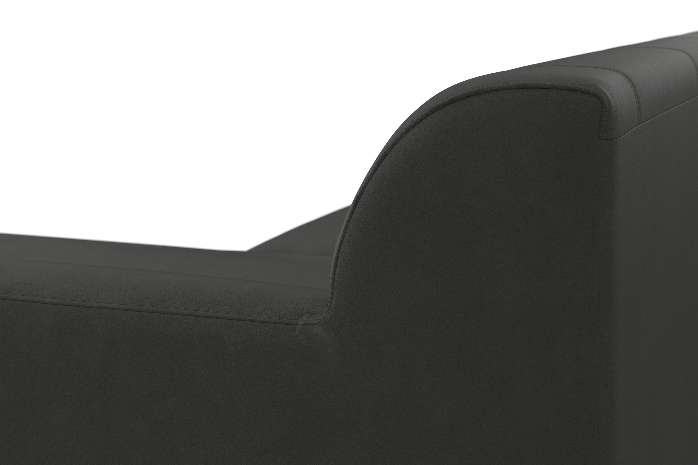 DOMO collection Ecksofa »Topper, elegant und zeitlos, kompaktes Stellmaß 245/155cm, L-Form«, mit Recamiere, wahlweise mit Schlaffunktion
