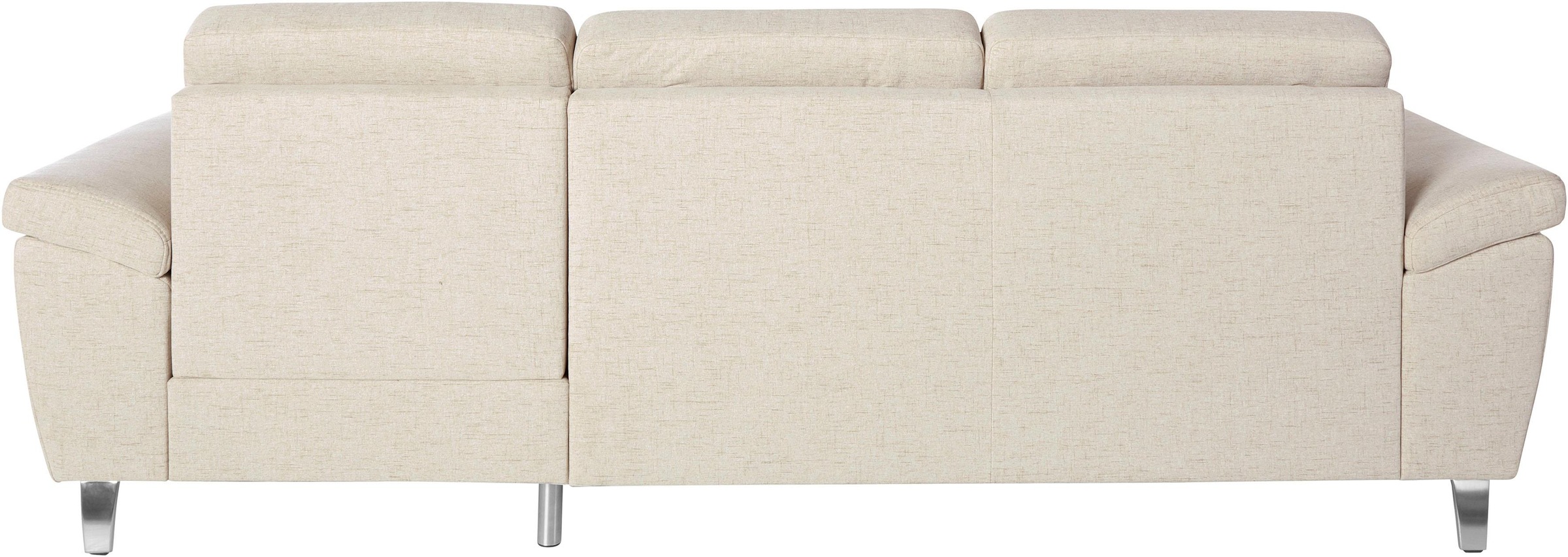 sit&more Ecksofa »Sorano L-Form«, wahlweise mit Bettfunktion und Bettkasten