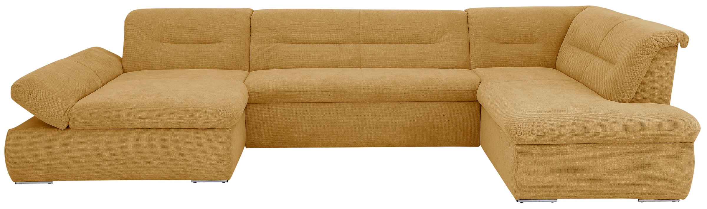 INOSIGN Wohnlandschaft »Avesa U-Form«, Wahlweise mit Armteilverstellung und Bettfunktion, B/T/H: 355/216/80cm