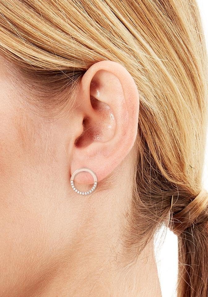 s.Oliver Paar Ohrstecker »Hauptkollektion, 2026069«, mit Zirkonia (synth.)