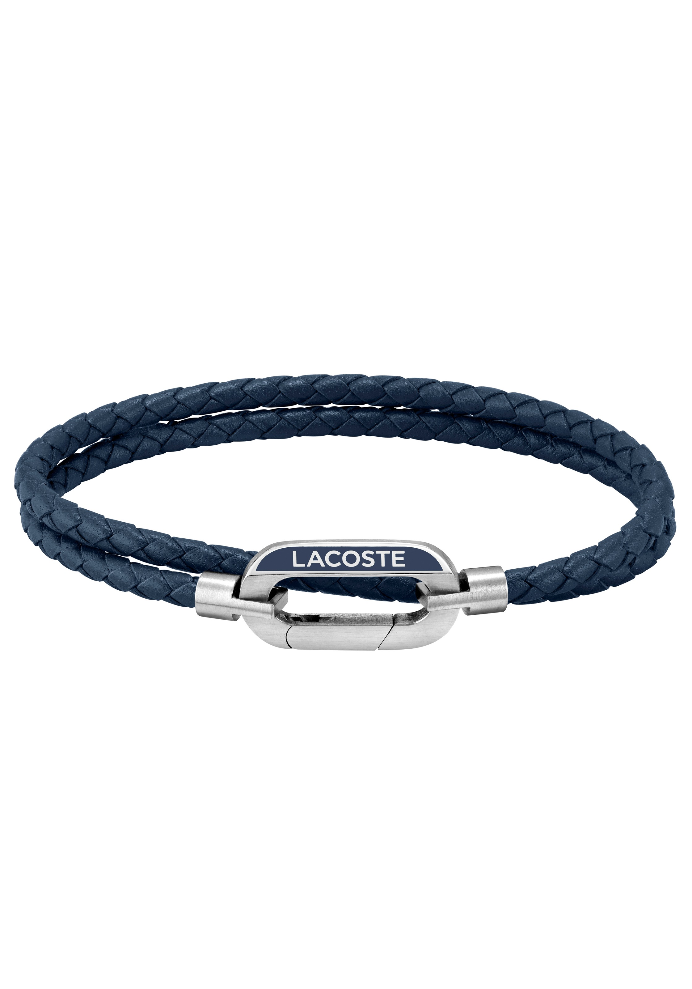 Lacoste Armband »Schmuck Edelstahl Armschmuck Lederarmband STARBOARD«